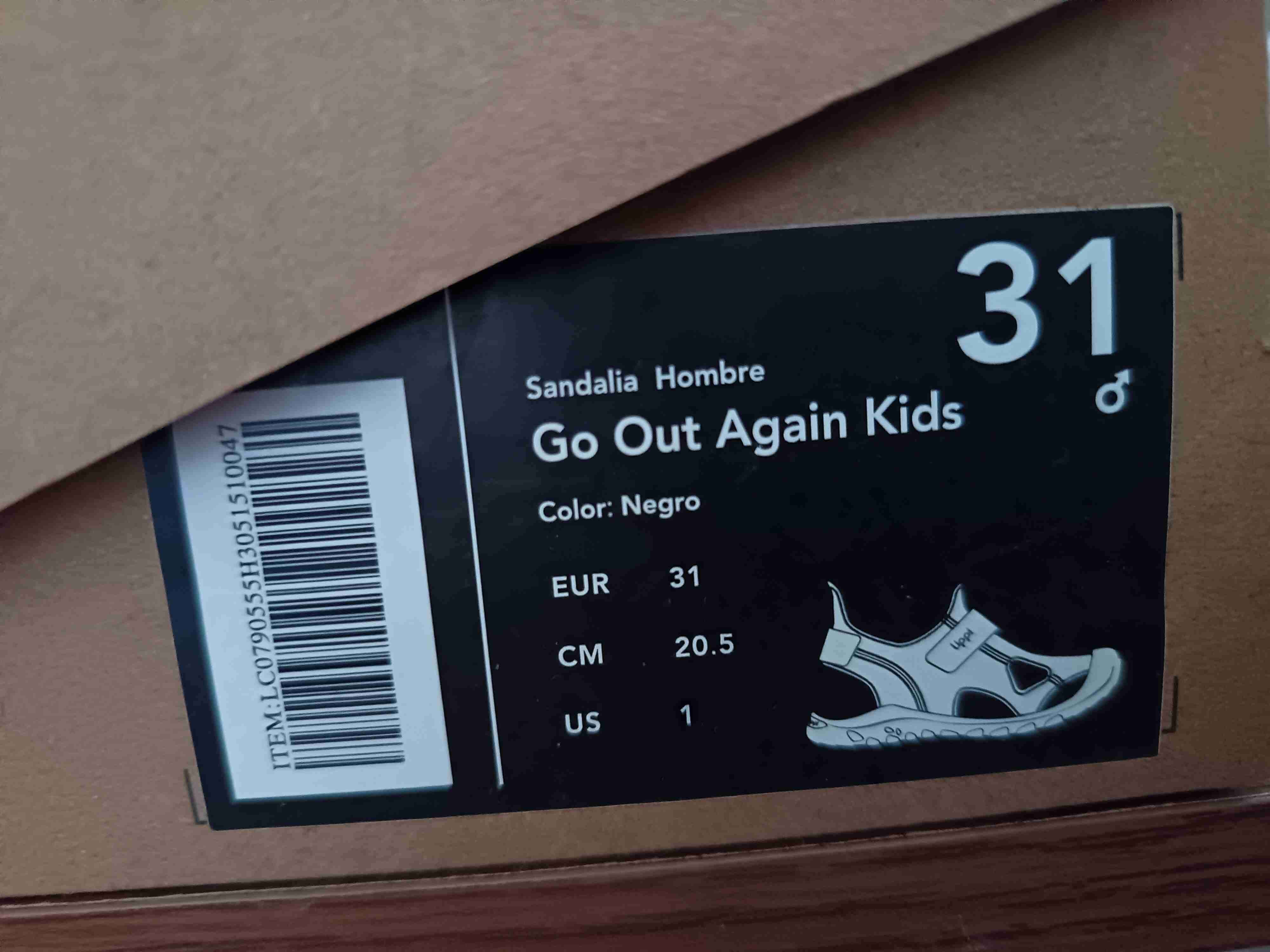 Sandalias negras Lippi para niños - miniatura 2