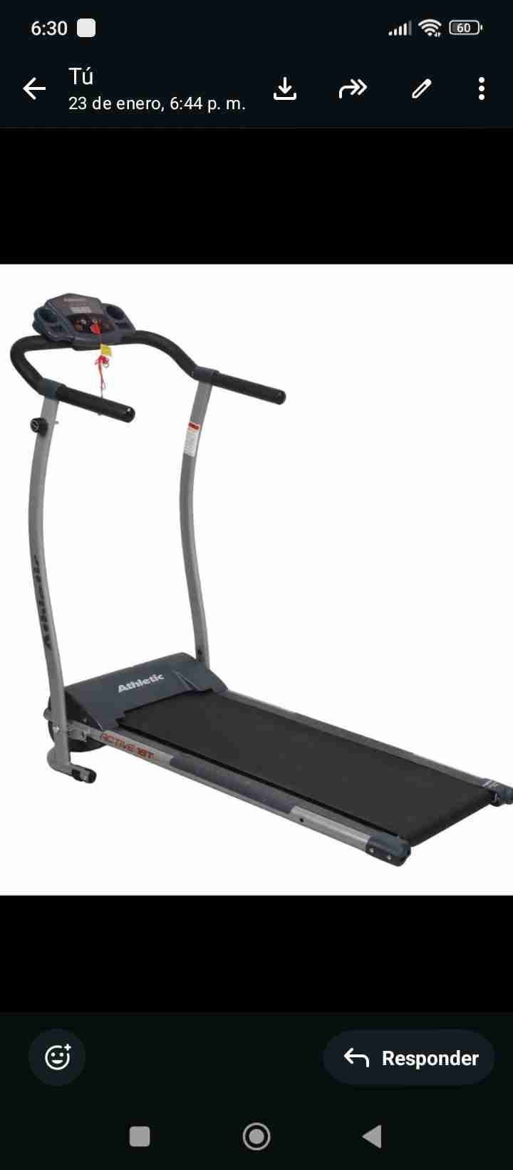 Trotadora Athletic compacta