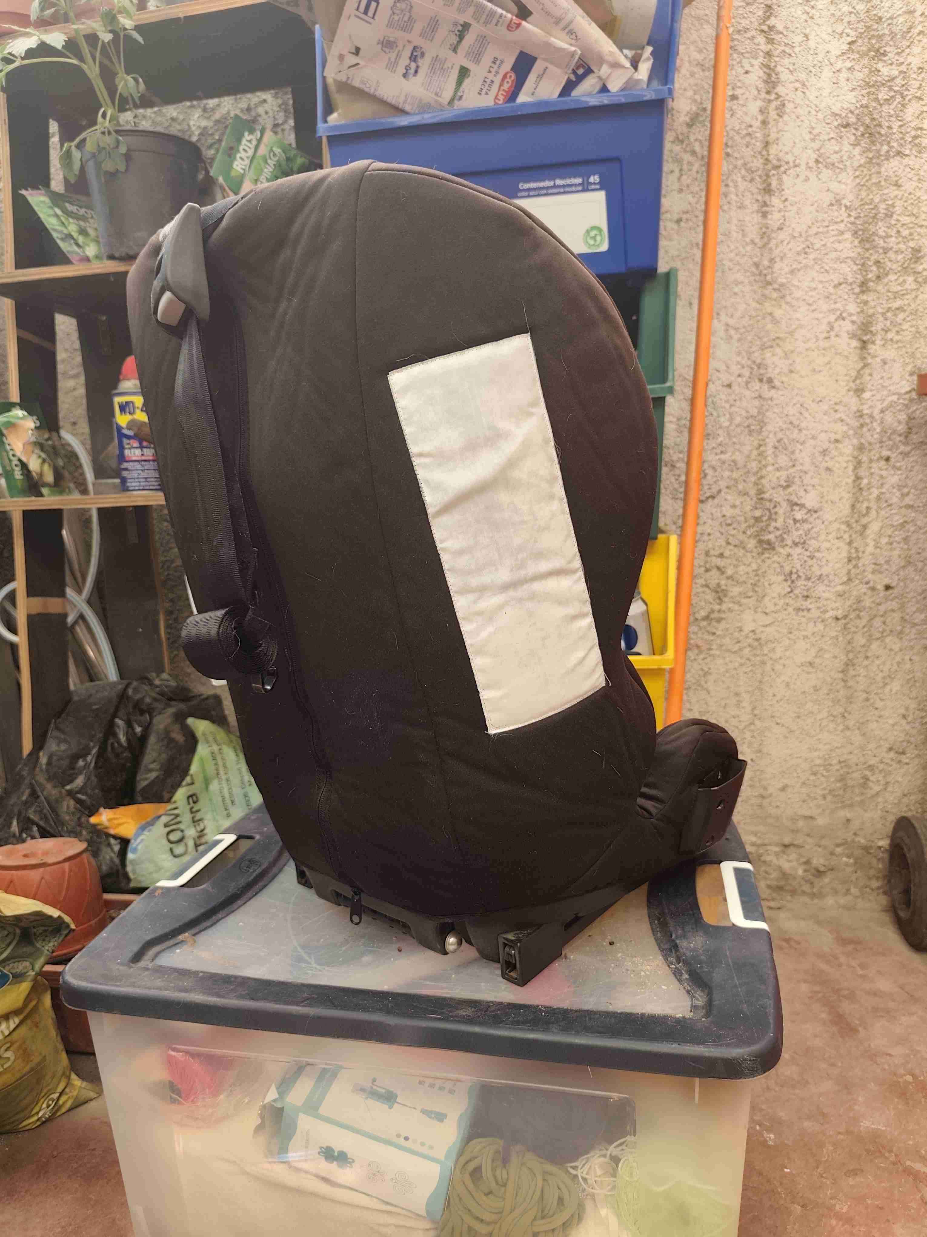 Silla de auto BBPro roja y negra - miniatura 3