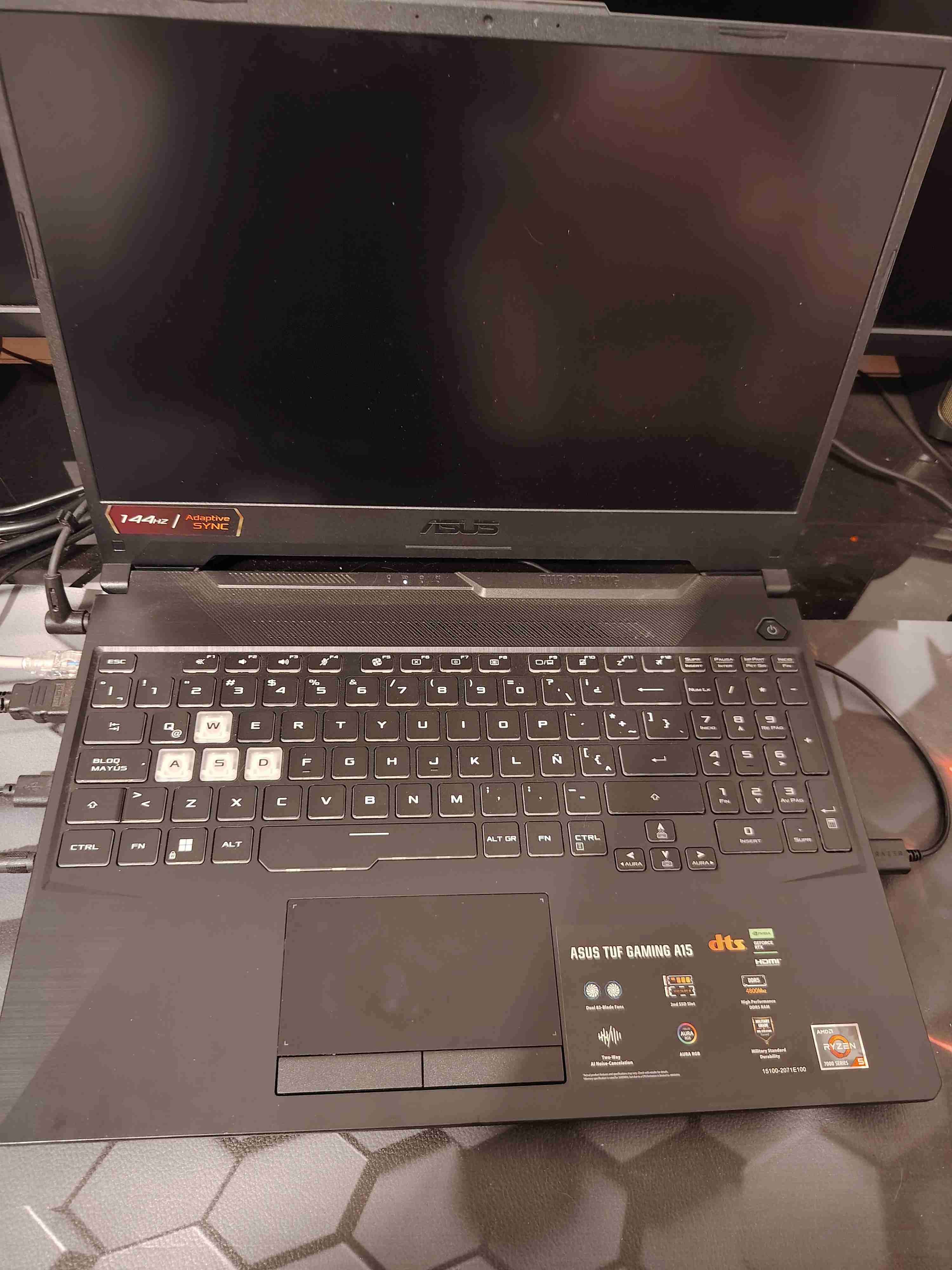 Notebook gamer Asus Tuf A15 - miniatura 2