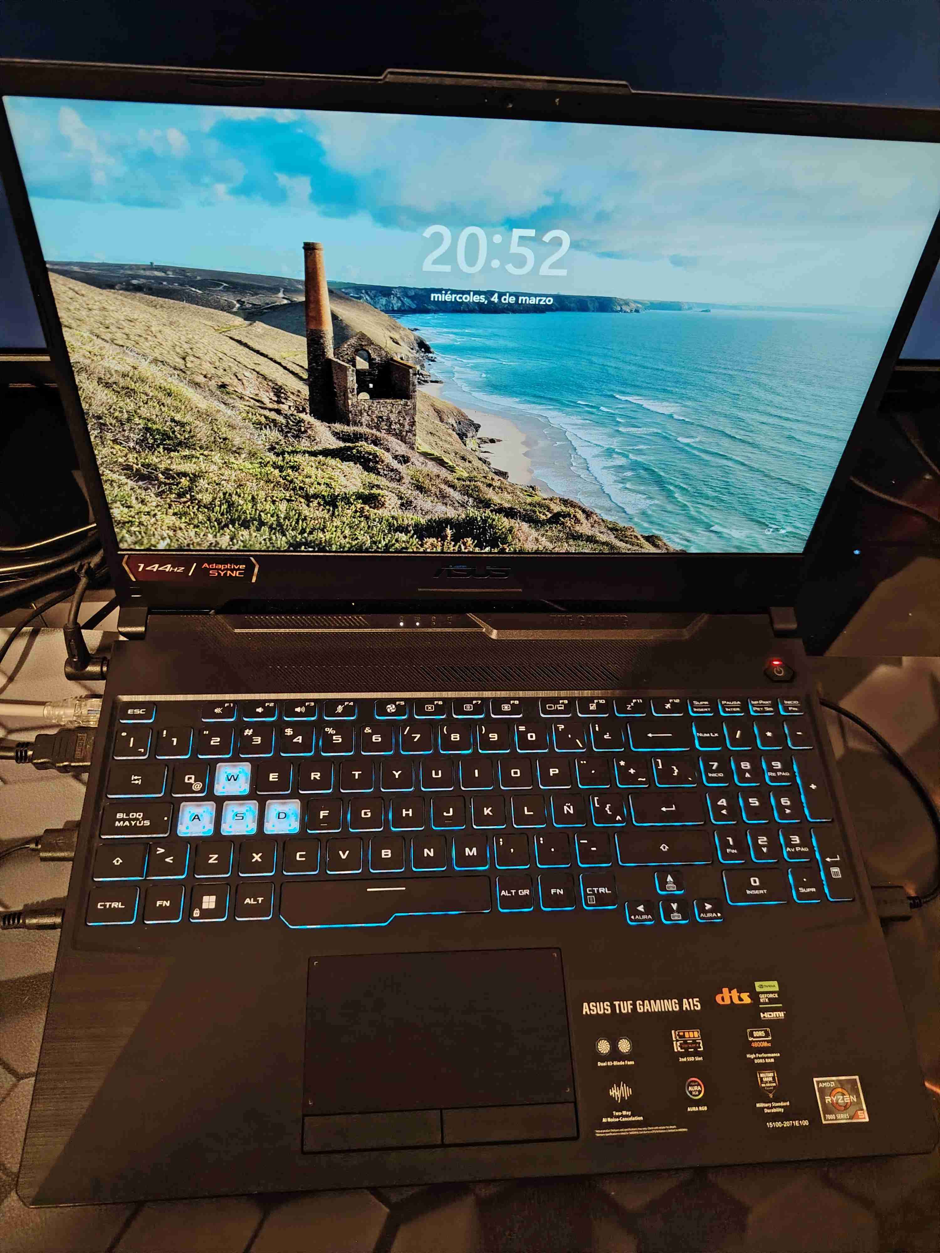 Notebook gamer Asus Tuf A15 - miniatura 3