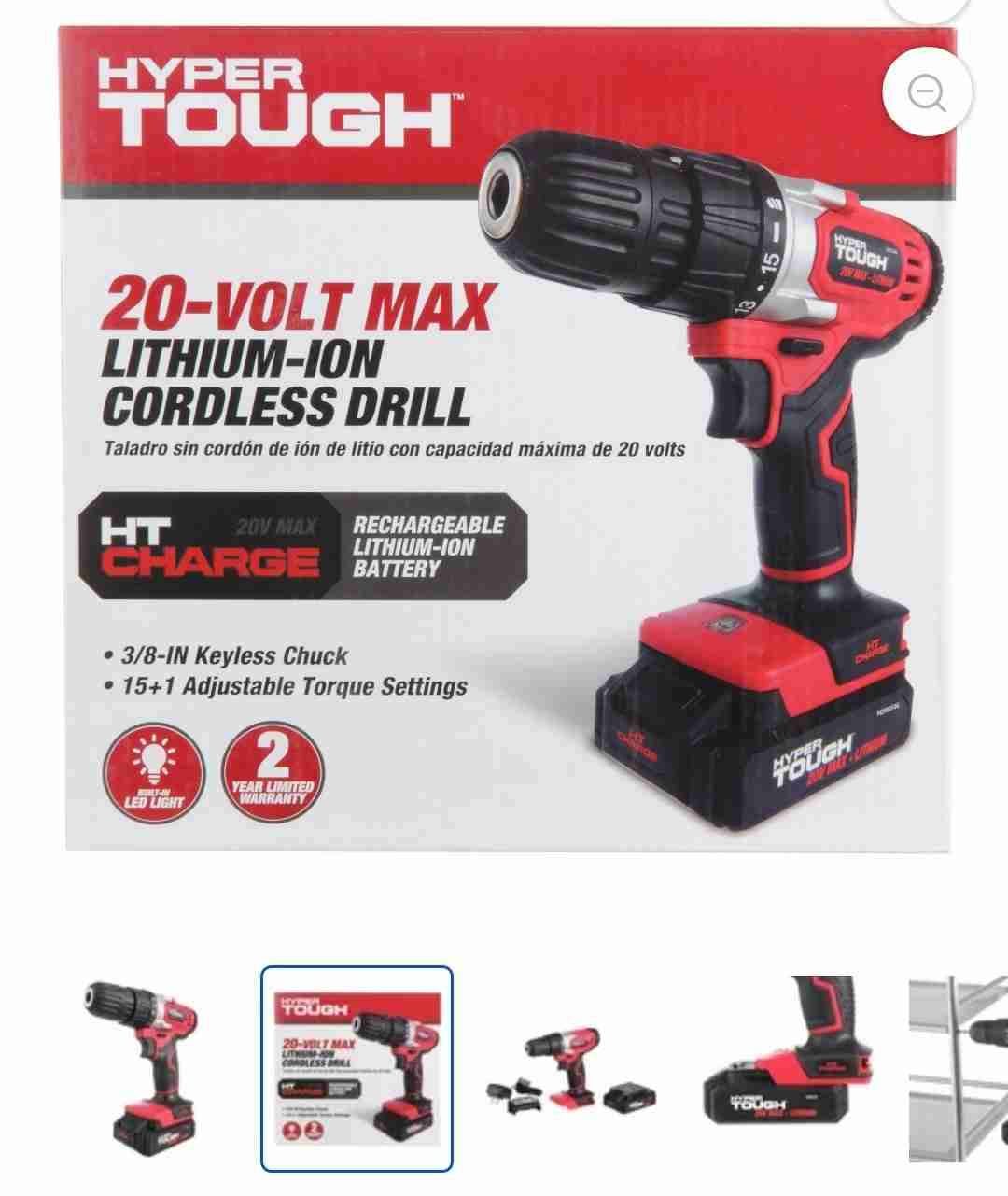Taladro inalámbrico Hyper Tough 20V - miniatura 2