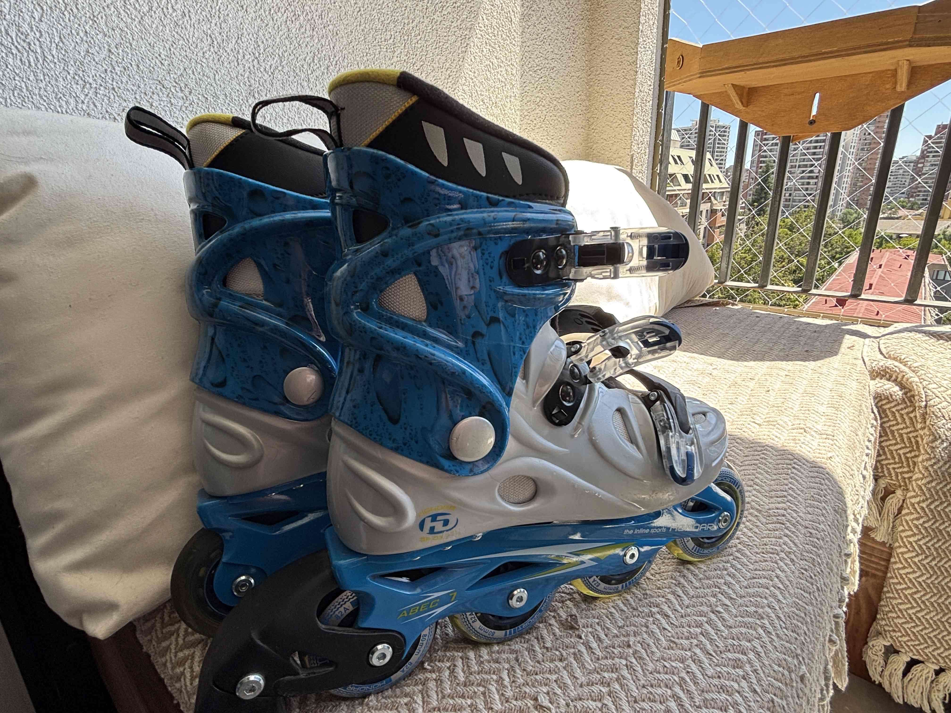 Patines en línea Hondar azules - miniatura 3