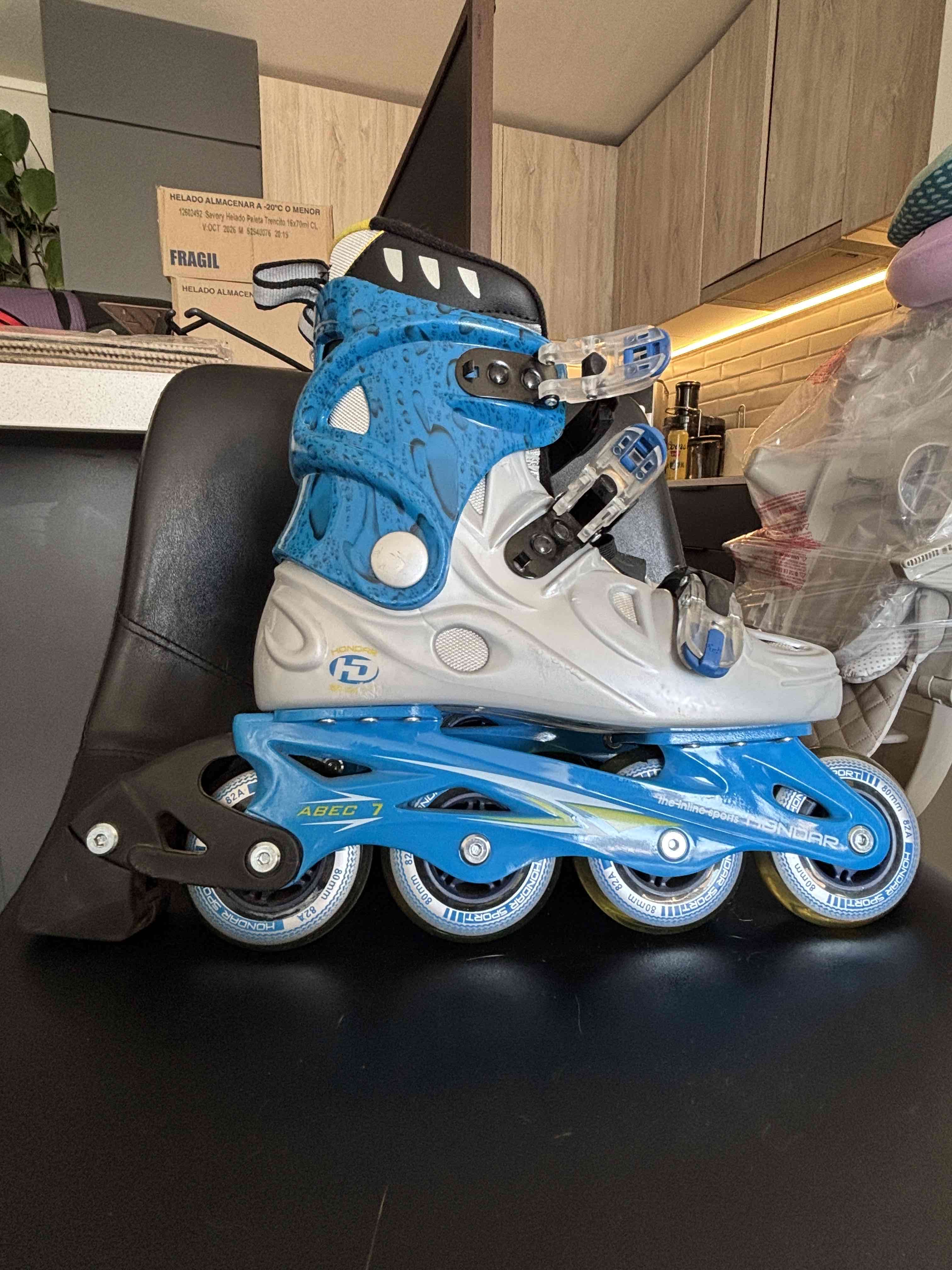 Patines en línea Hondar azules - miniatura 4