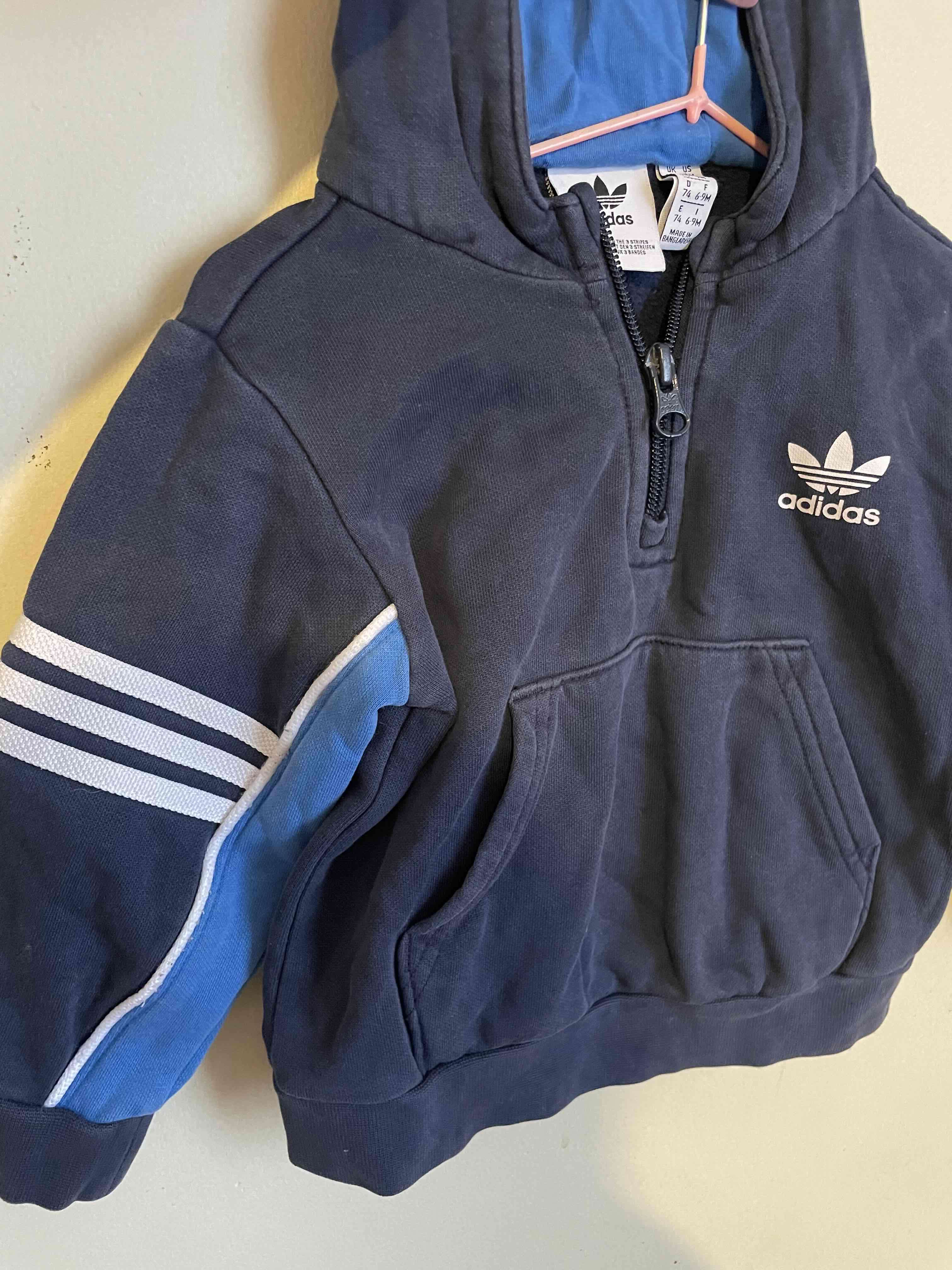Polerón con capucha Adidas para niños - miniatura 3
