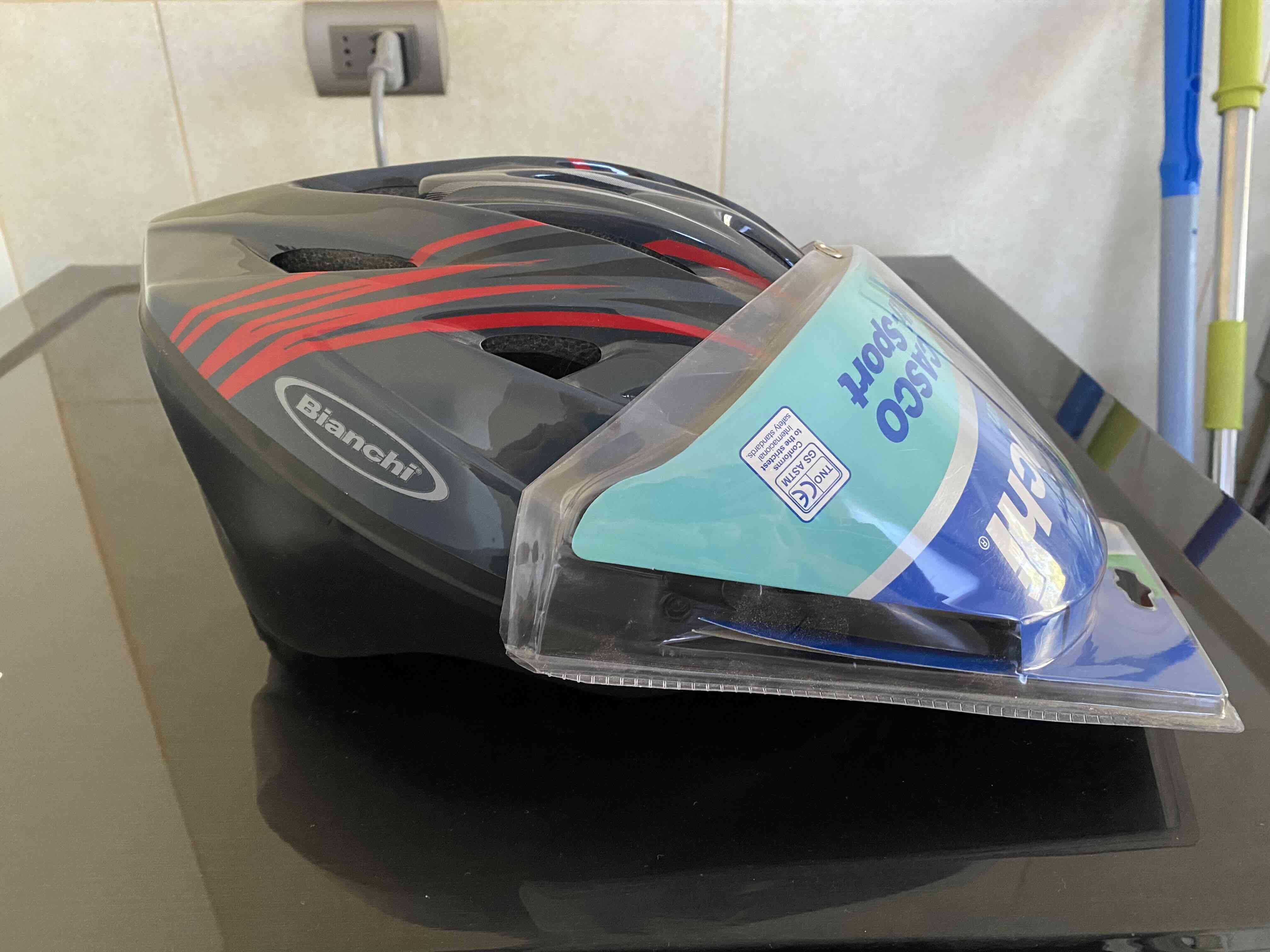 Casco Bianchi multi-sport negro - miniatura 2