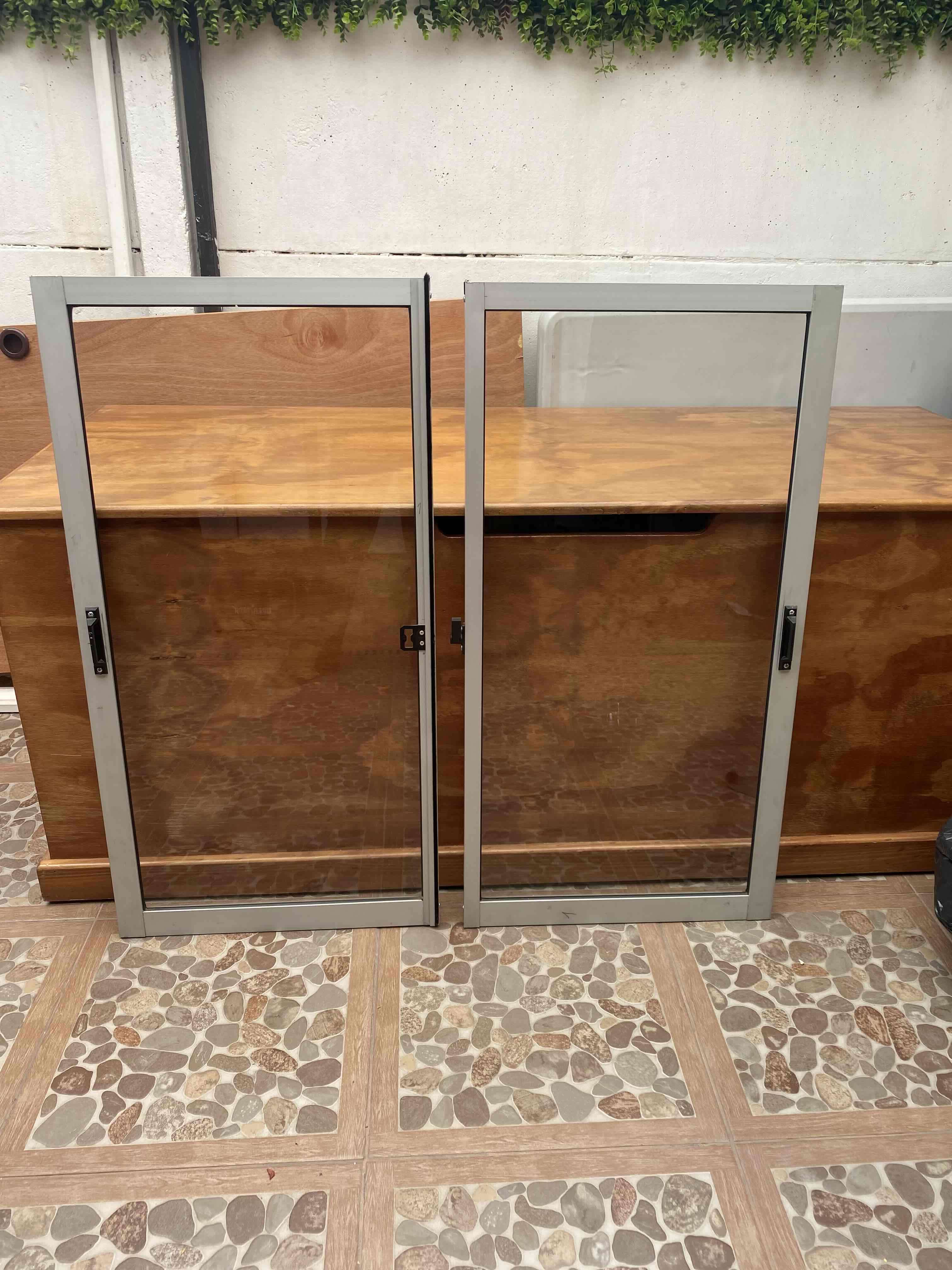 Ventanas de aluminio con vidrio