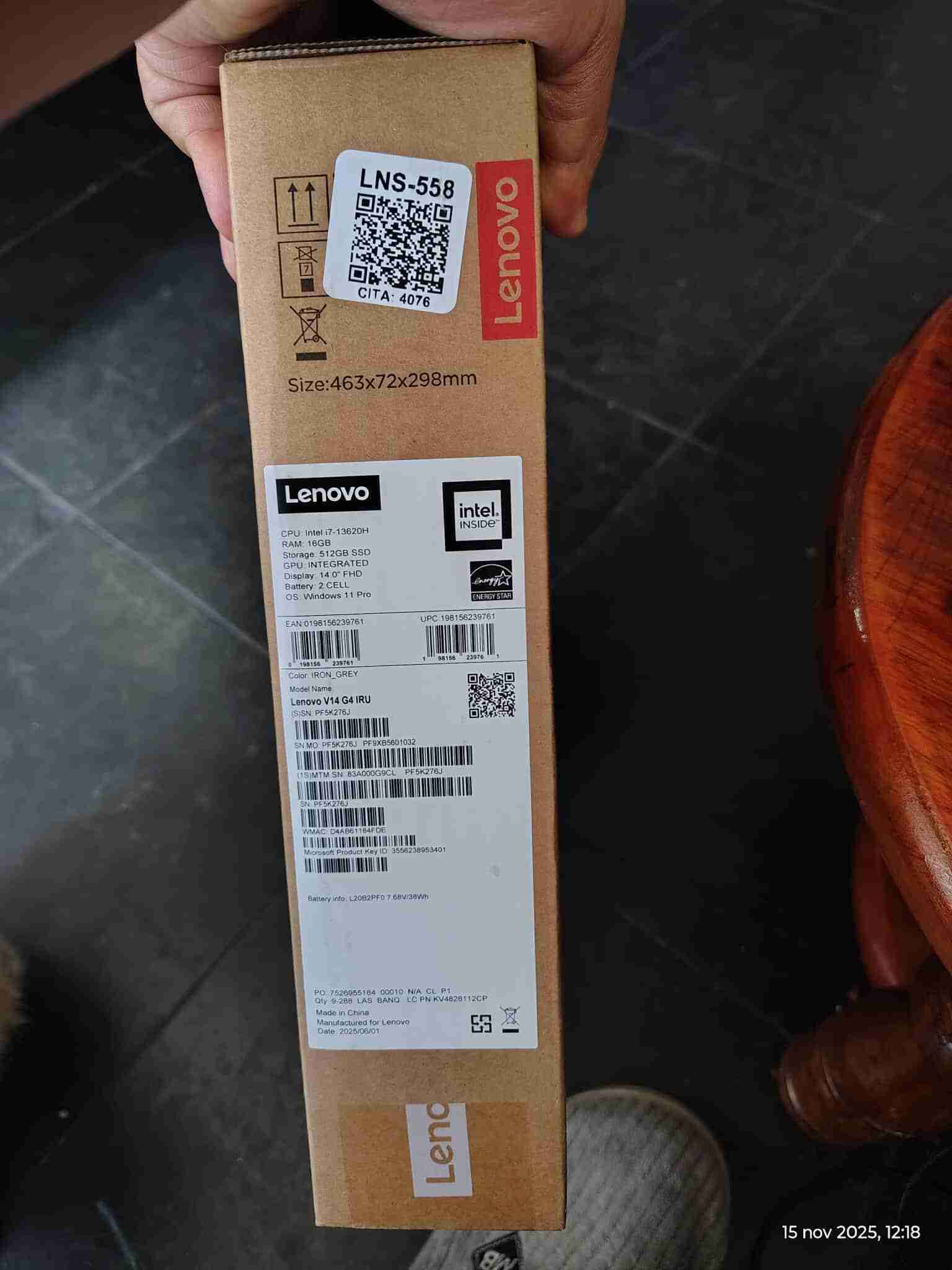 Notebook Lenovo v14 G4 i7 13th 16gb ram SSD 512gb - miniatura 5