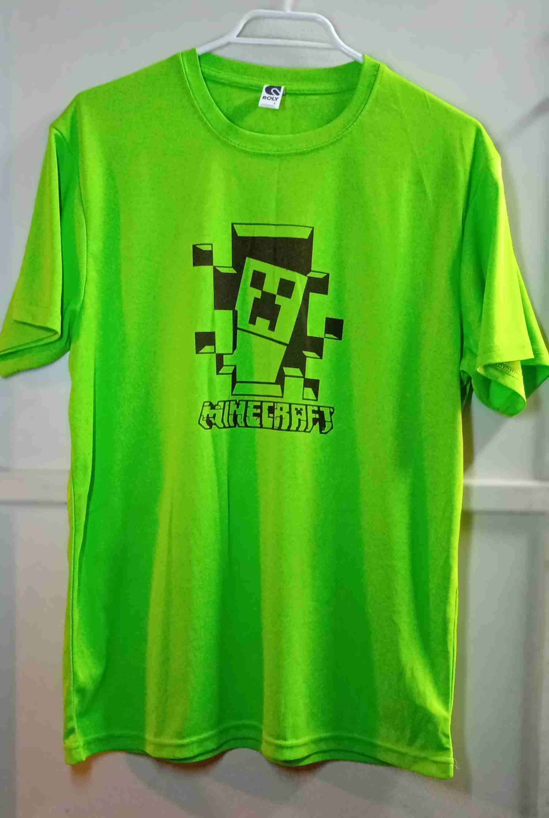 Polera verde Minecraft - miniatura 2