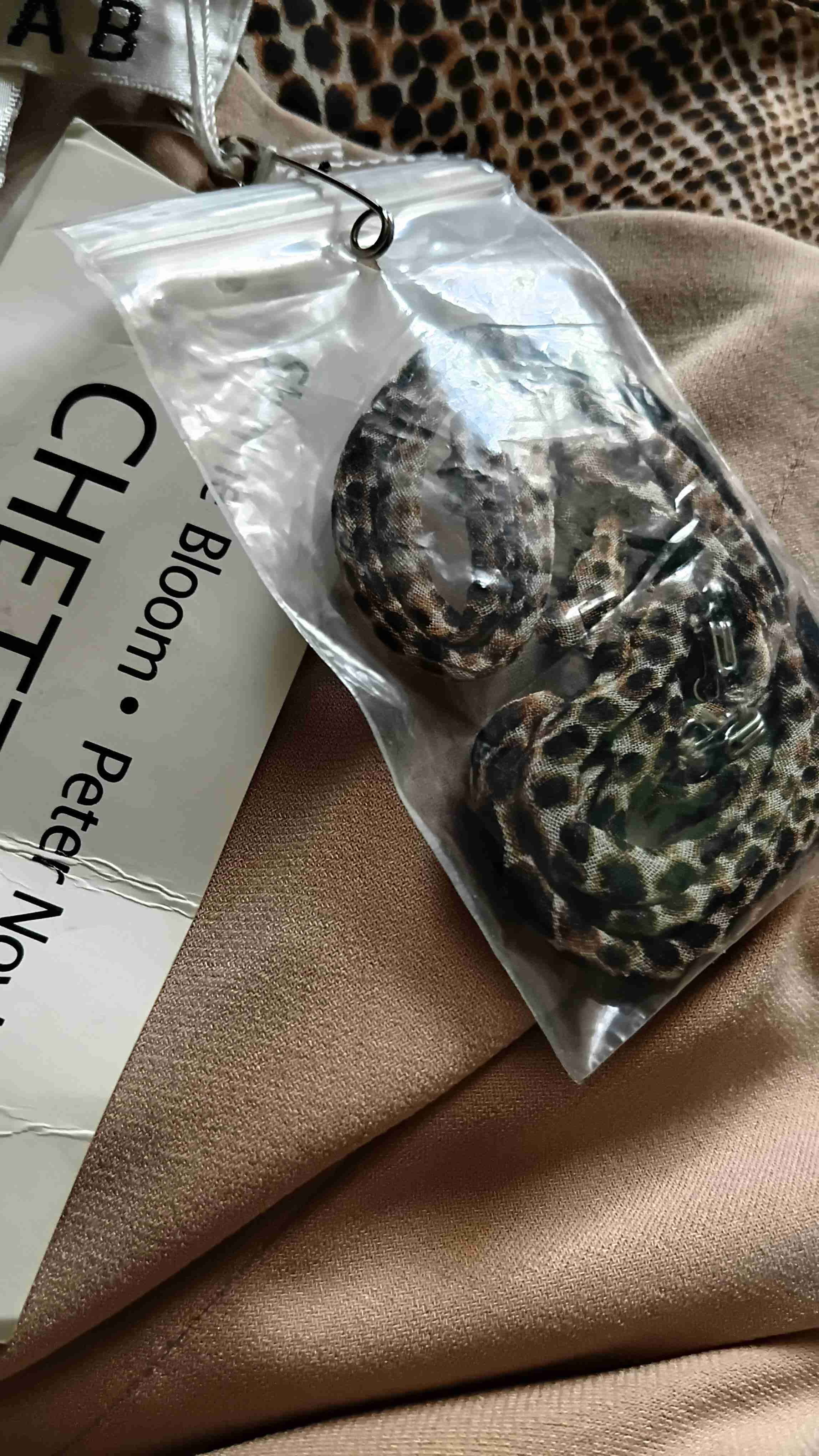 Vestido estampado animal print, Strapless talla 40 - miniatura 3