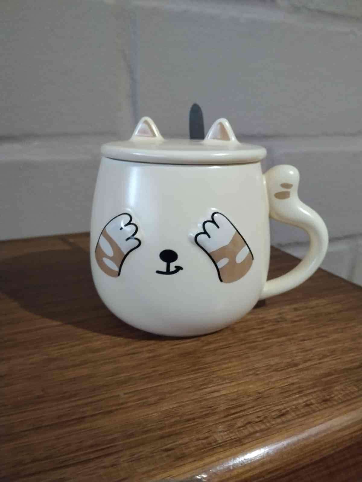 Tazón con diseño de gato