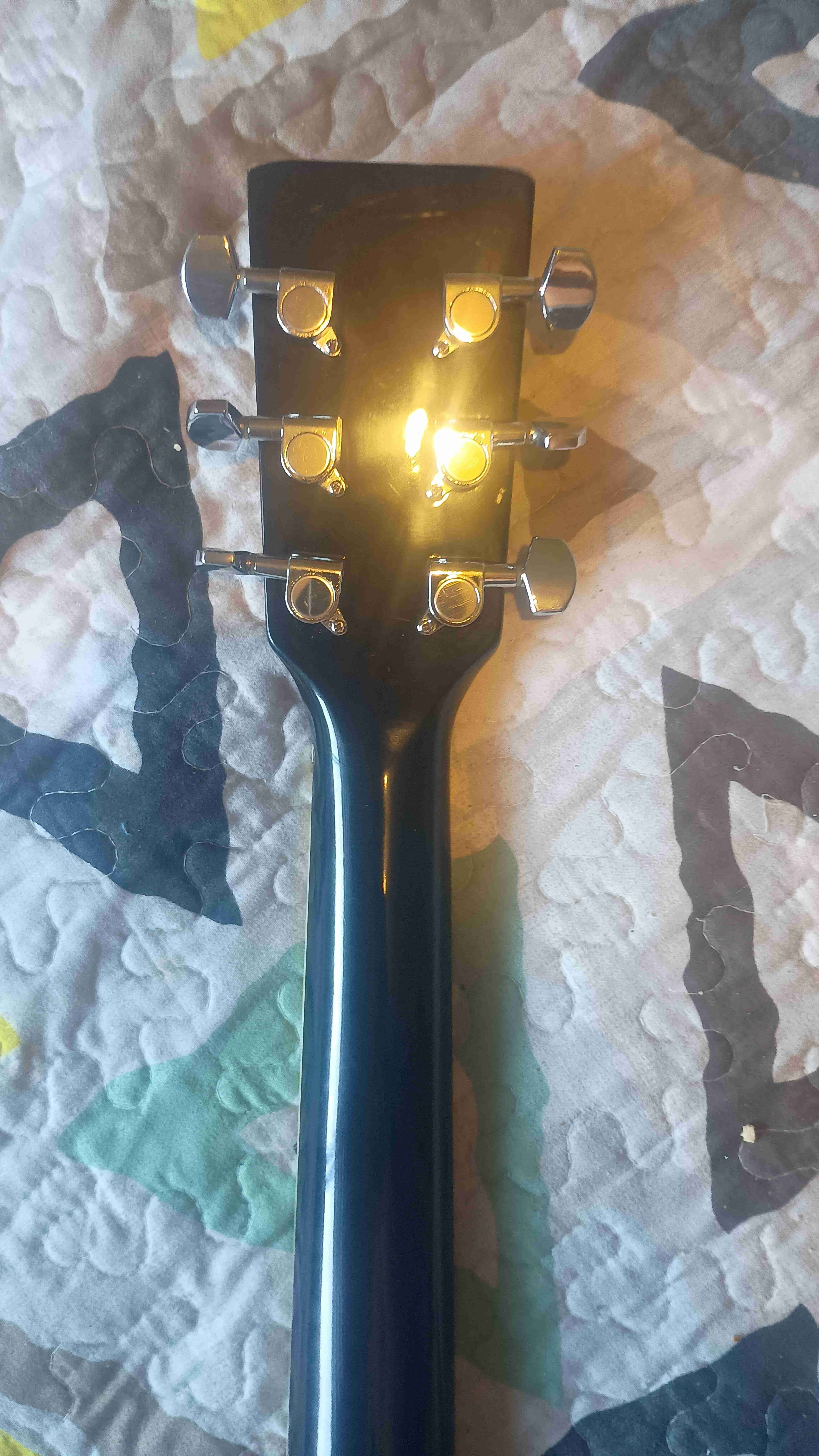 Guitarra acústica negra Suzuki - miniatura 4