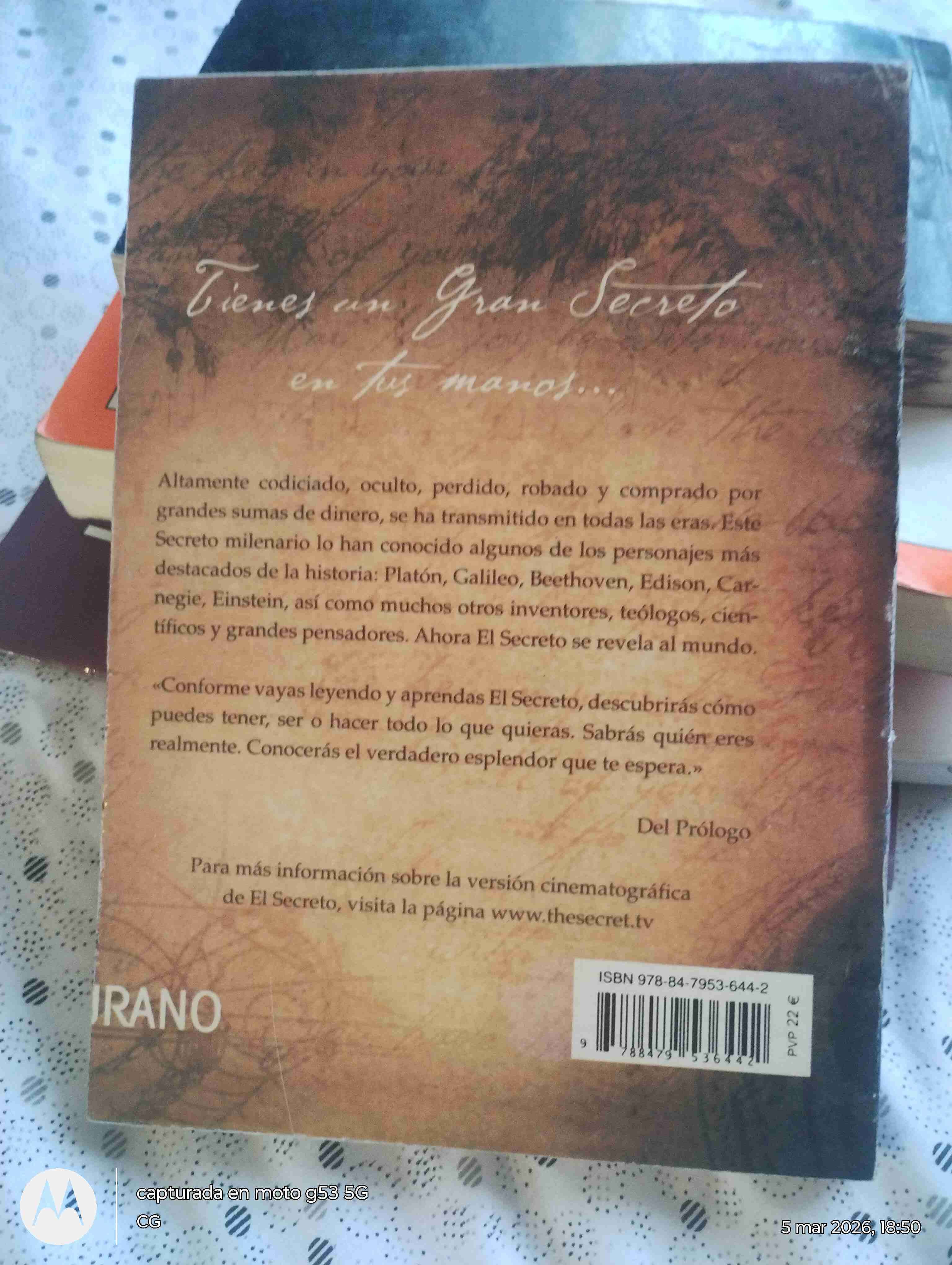 Libro 'El Secreto' de Rhonda Byrne - miniatura 2