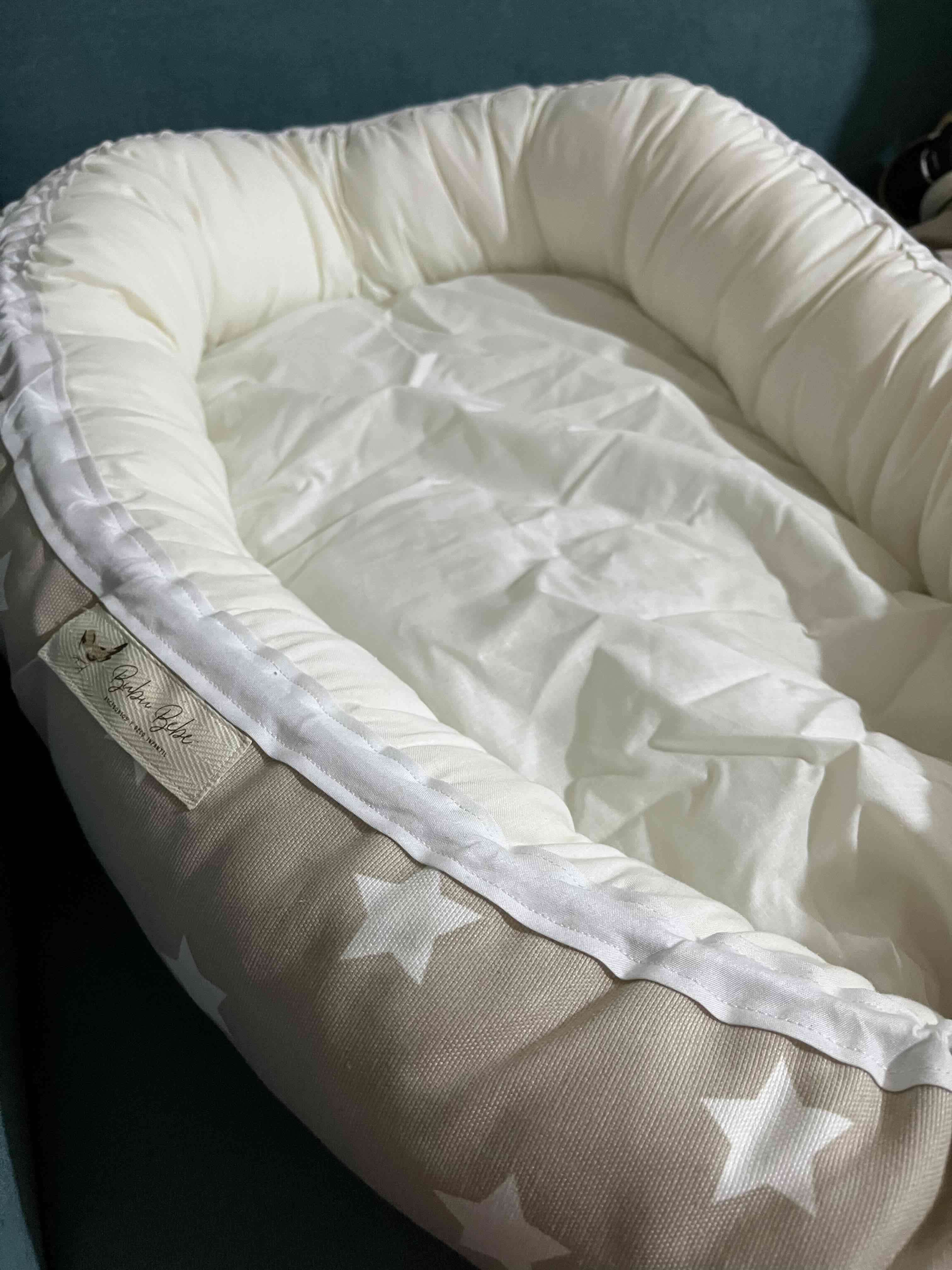 Cuna nido para bebé beige - miniatura 2