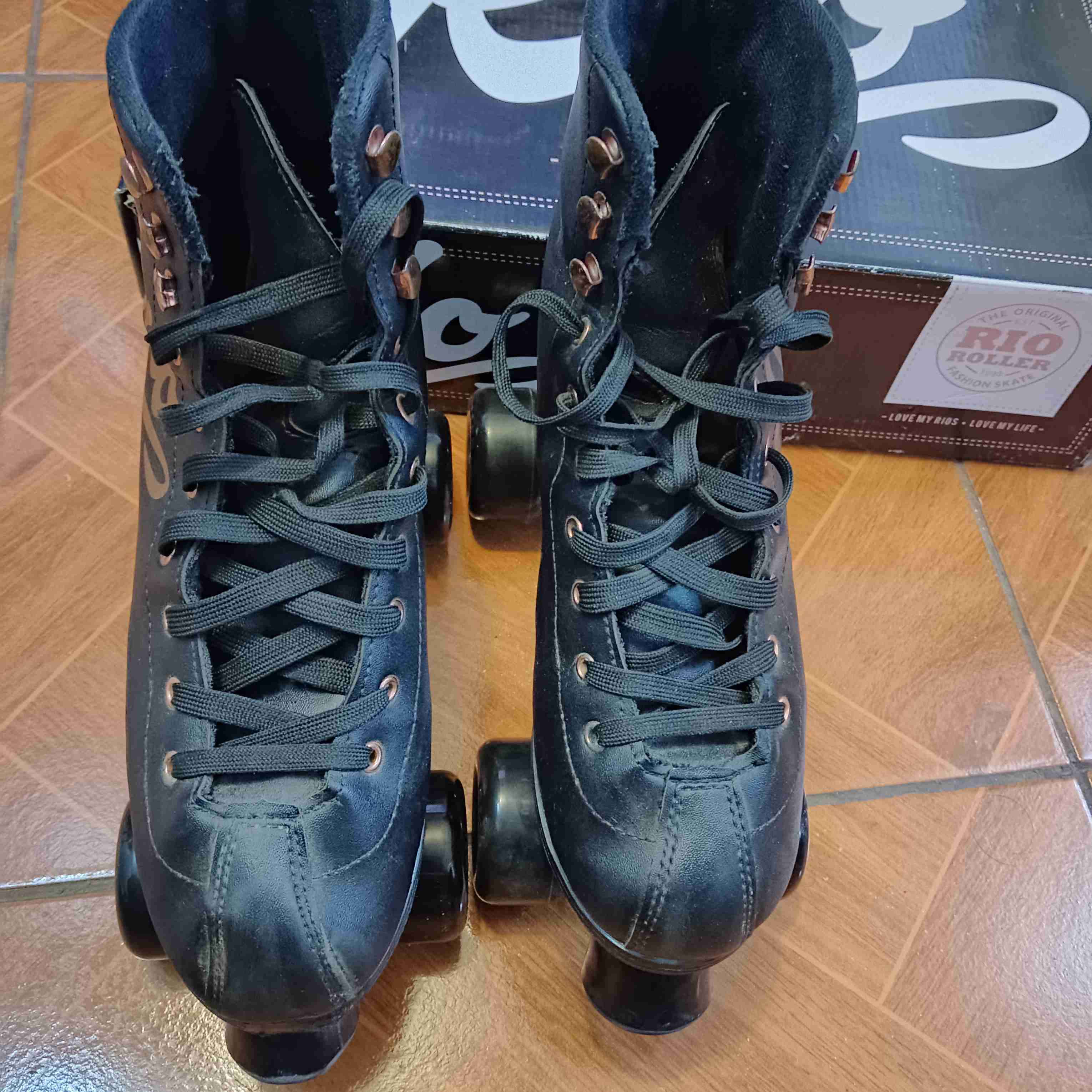 Patines retro negros Rio Roller - miniatura 2