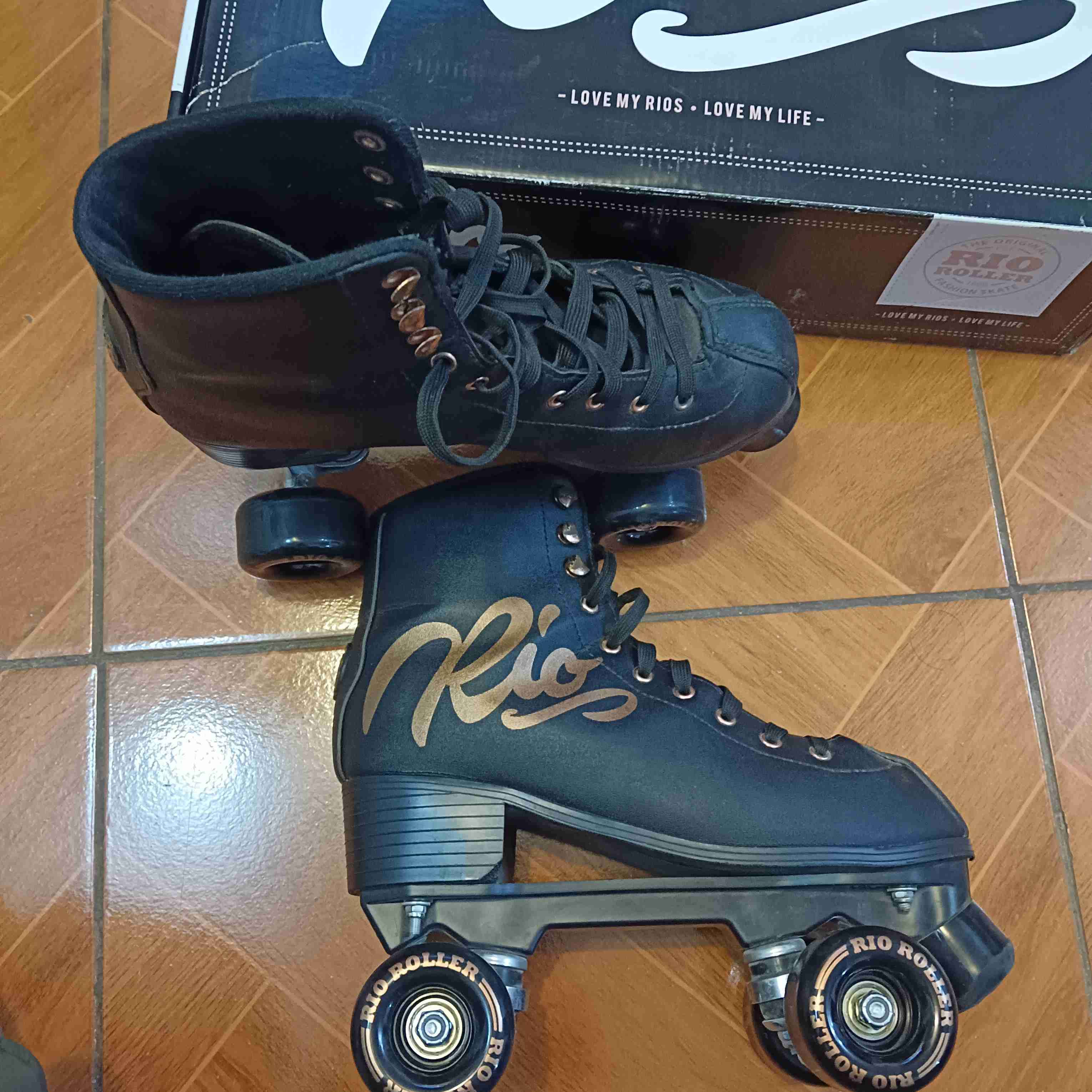 Patines retro negros Rio Roller - miniatura 3