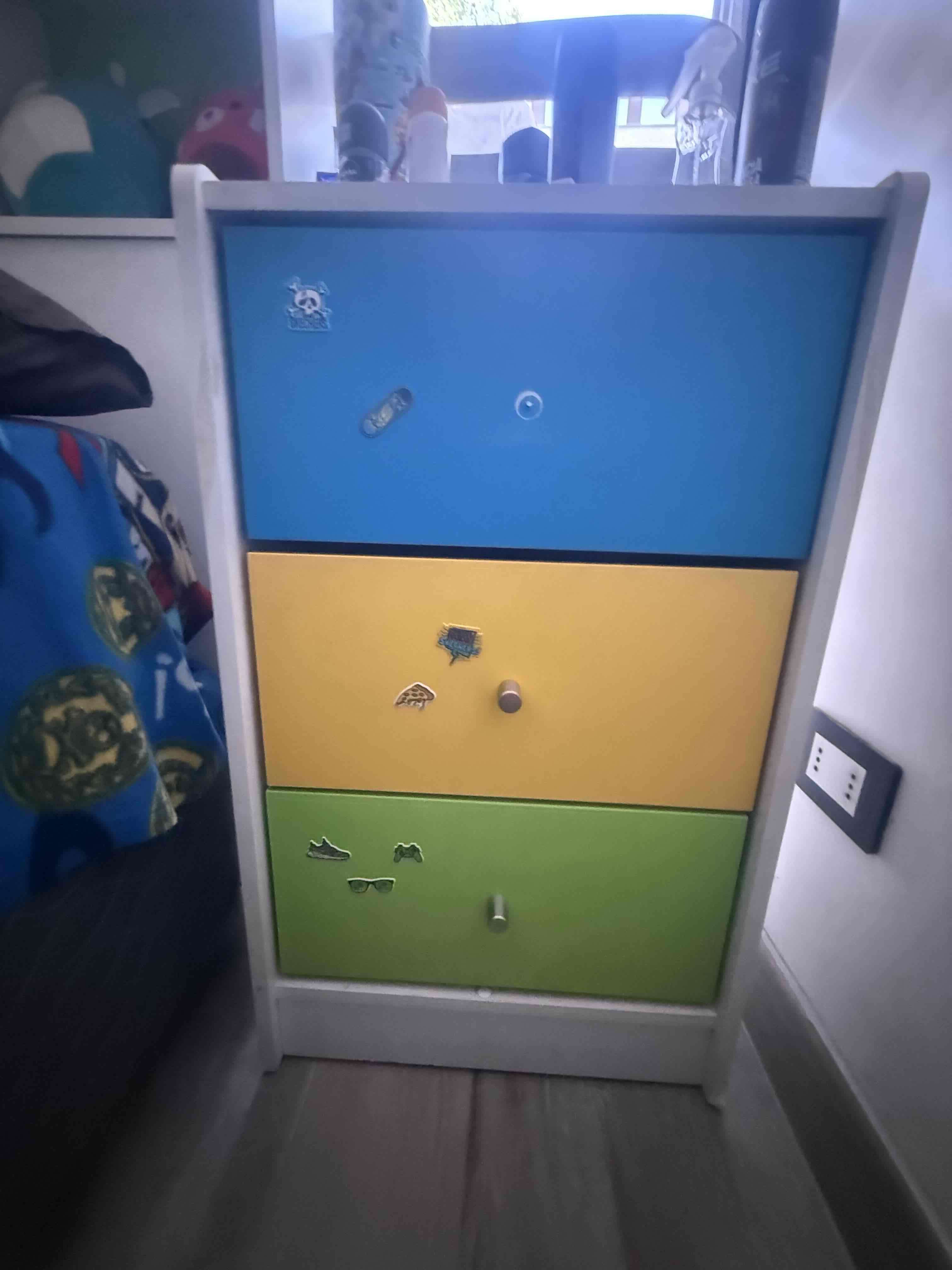 Cama infantil con respaldo y velador - miniatura 6