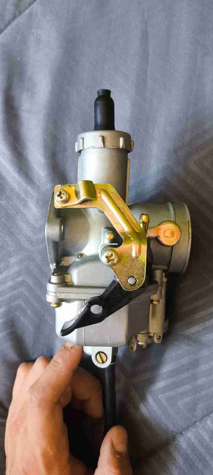 Carburador de moto PZ30 con bomba de pique - miniatura 2