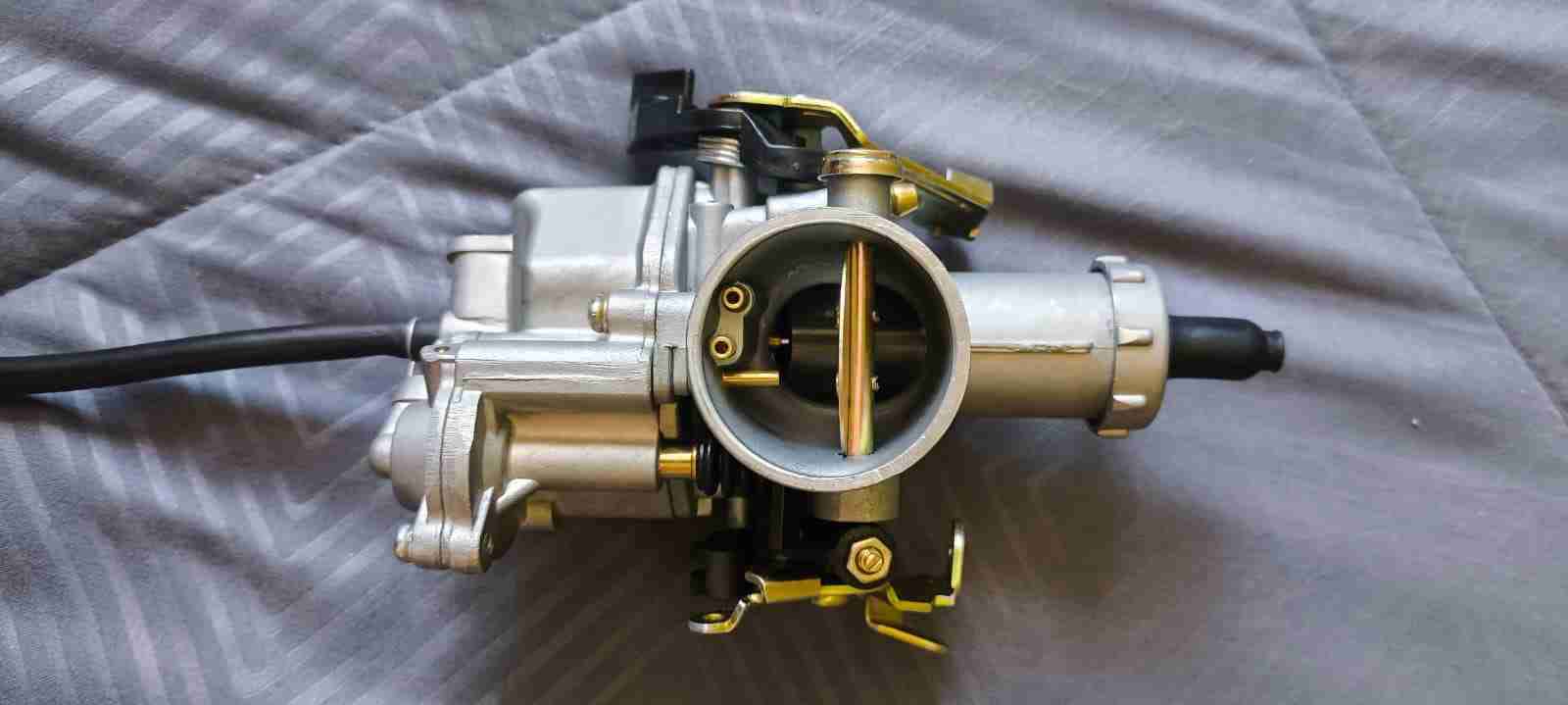 Carburador de moto PZ30 con bomba de pique - miniatura 3