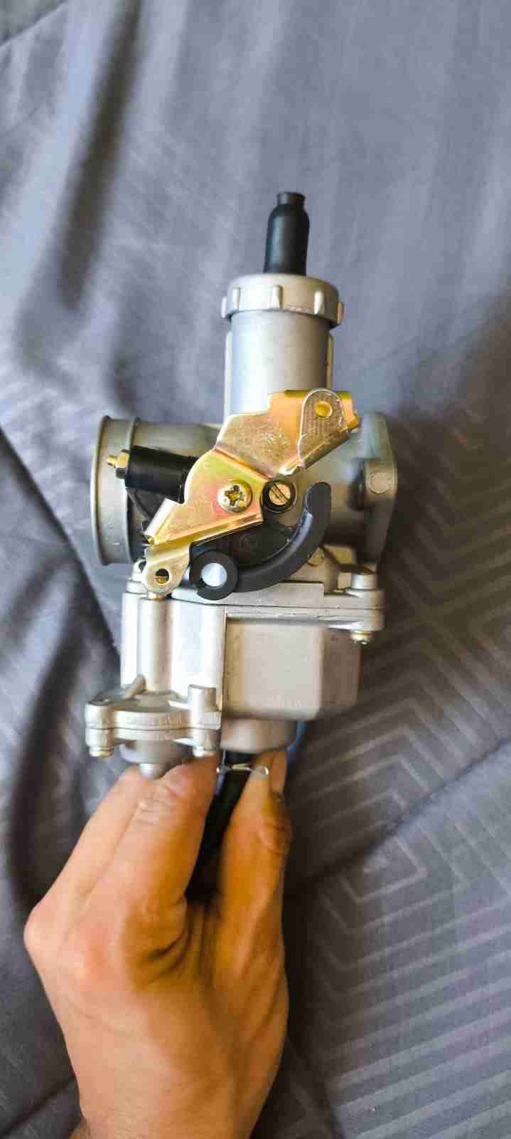Carburador de moto PZ30 con bomba de pique - miniatura 5