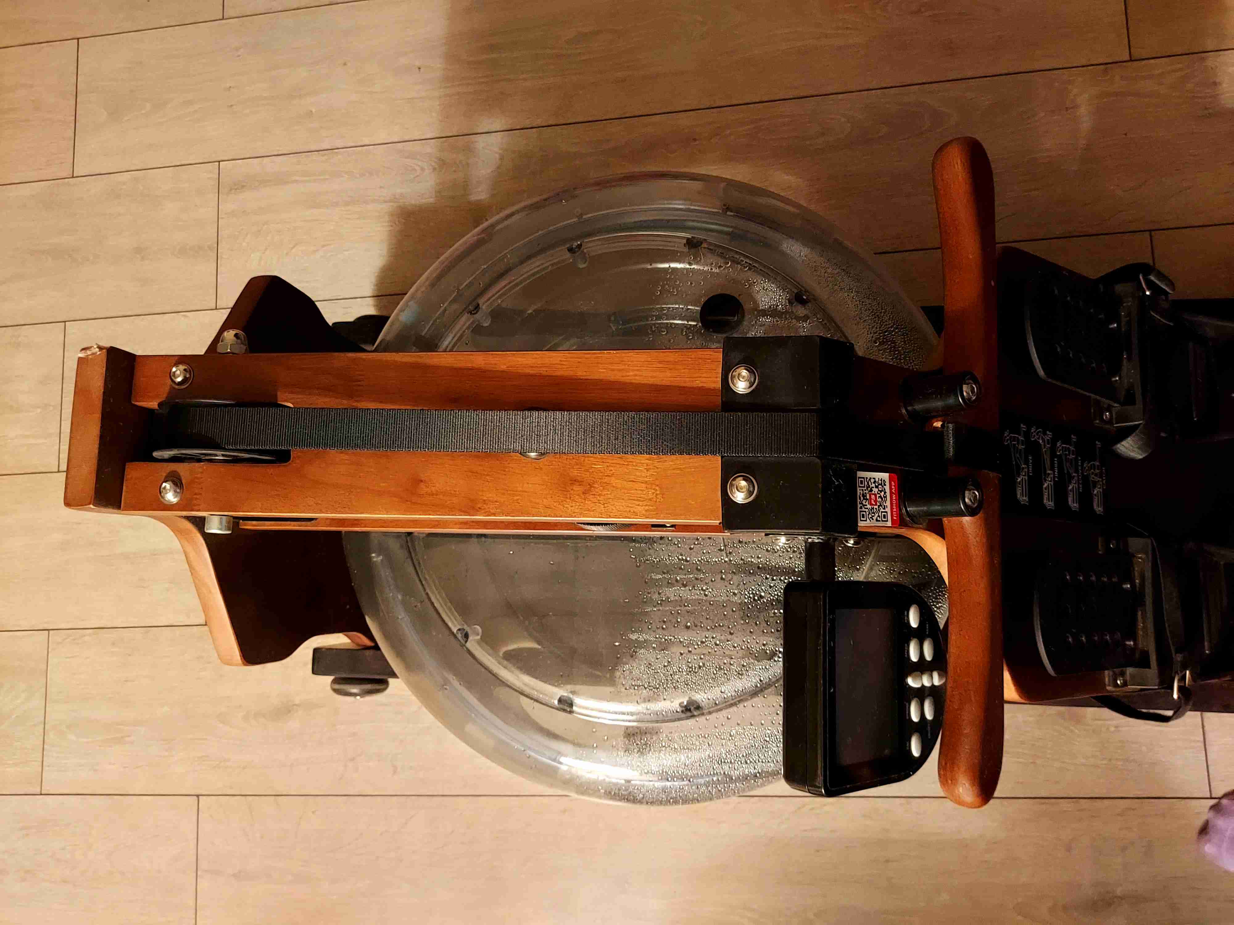 Máquina de remo de madera y agua - miniatura 6