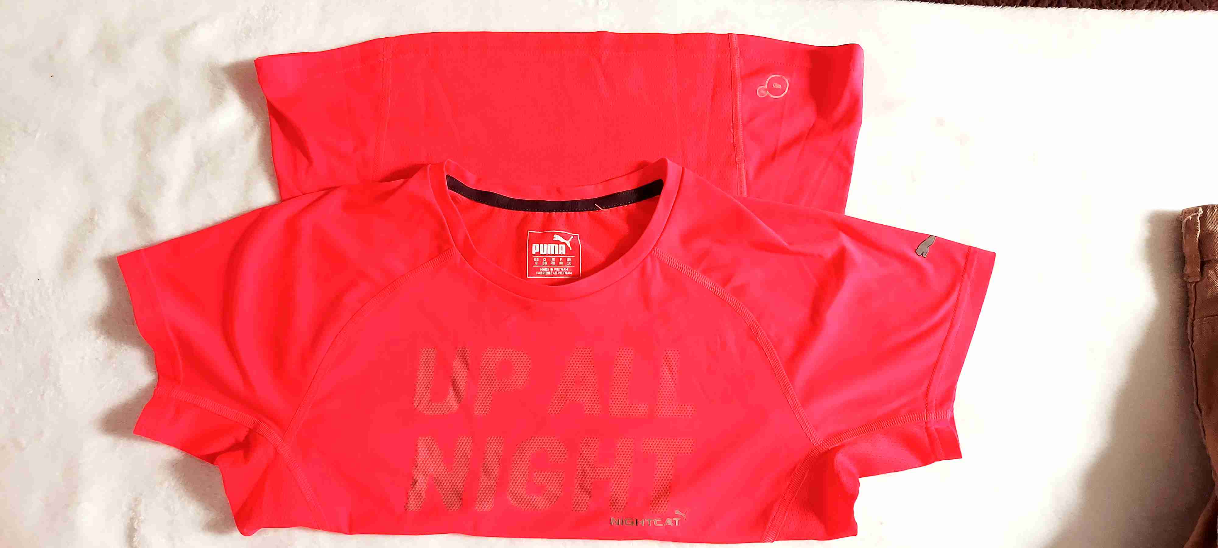 Polera deportiva Puma coral - miniatura 4