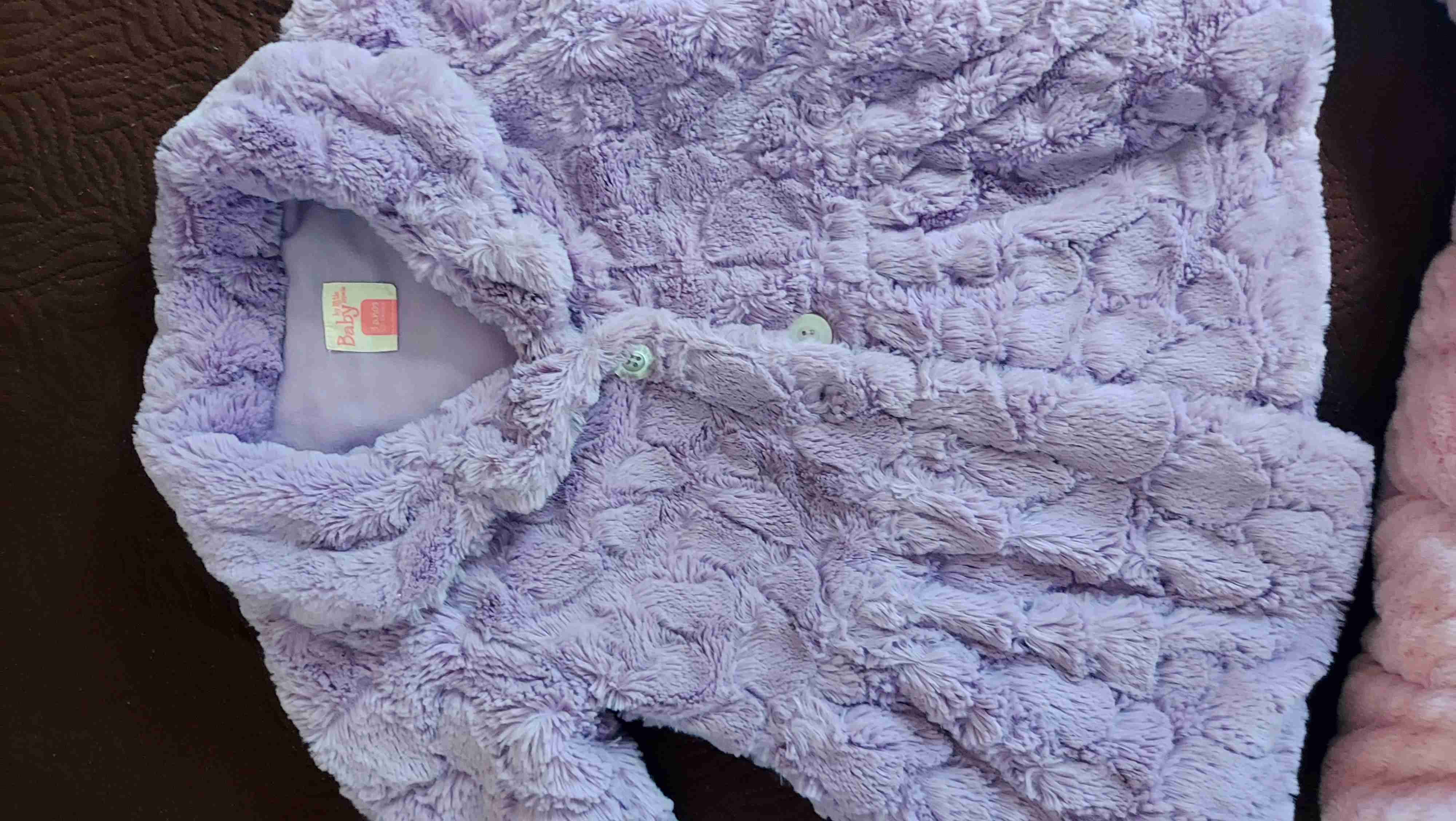 Chaqueta acolchado rosado niña - miniatura 2