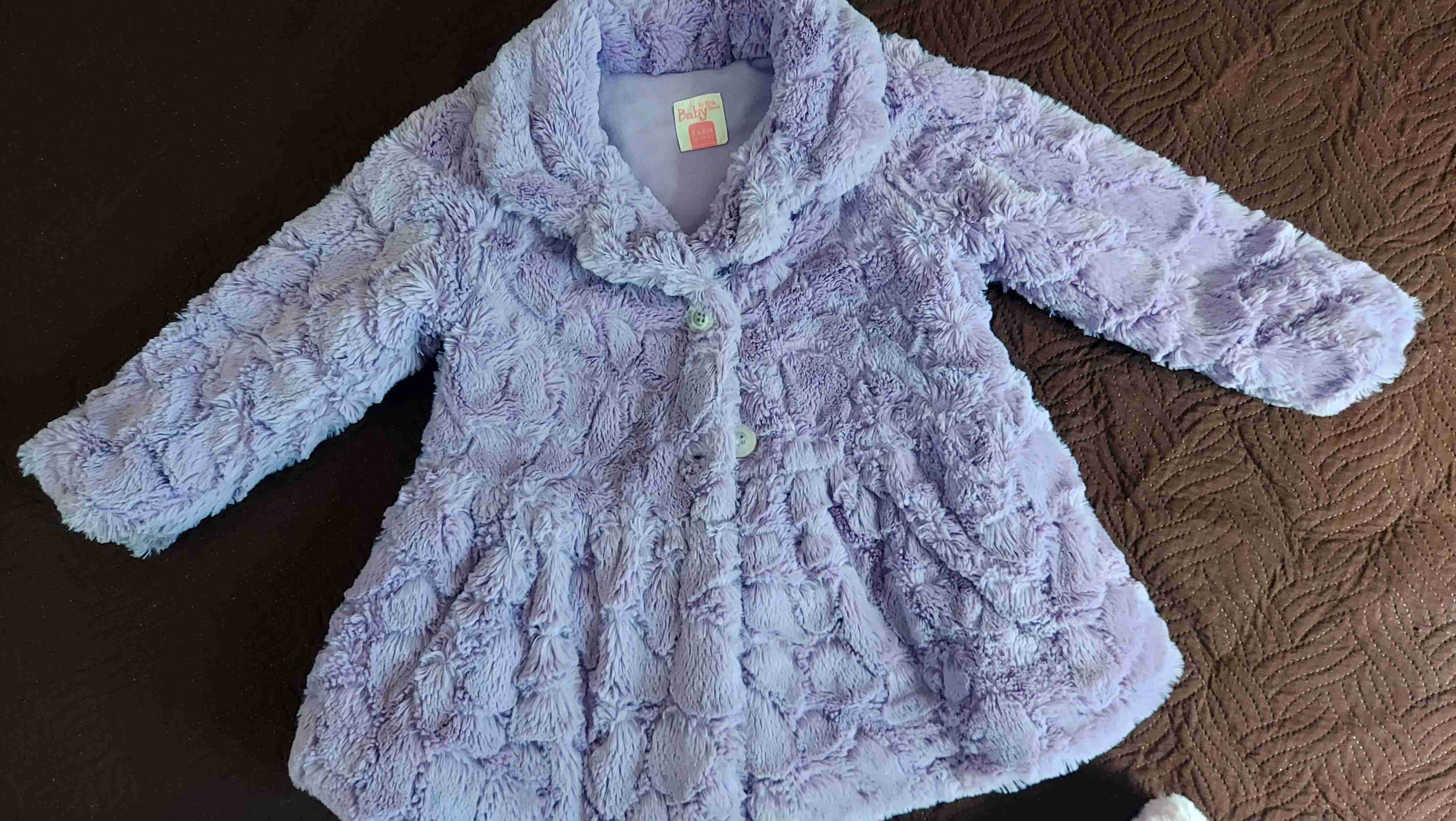 Chaqueta acolchado rosado niña - miniatura 4