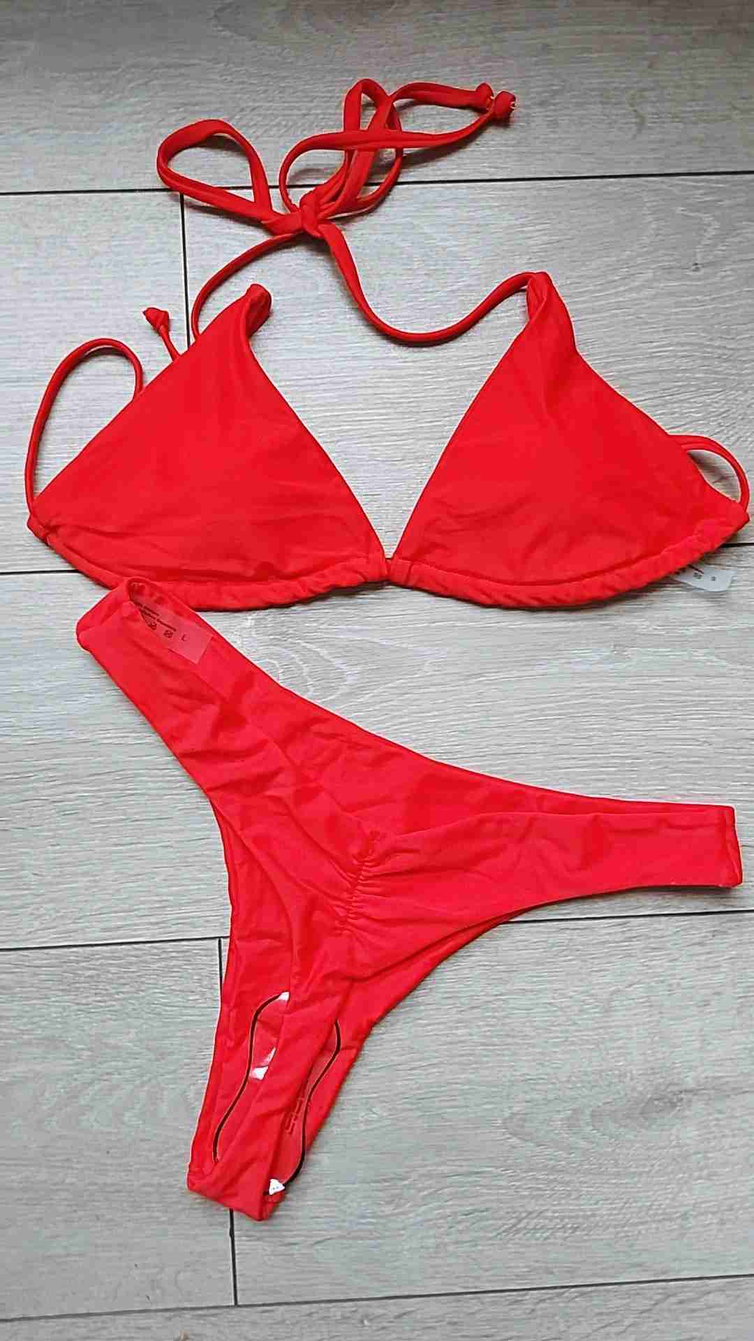 Bikini rojo nuevo talla M - miniatura 2
