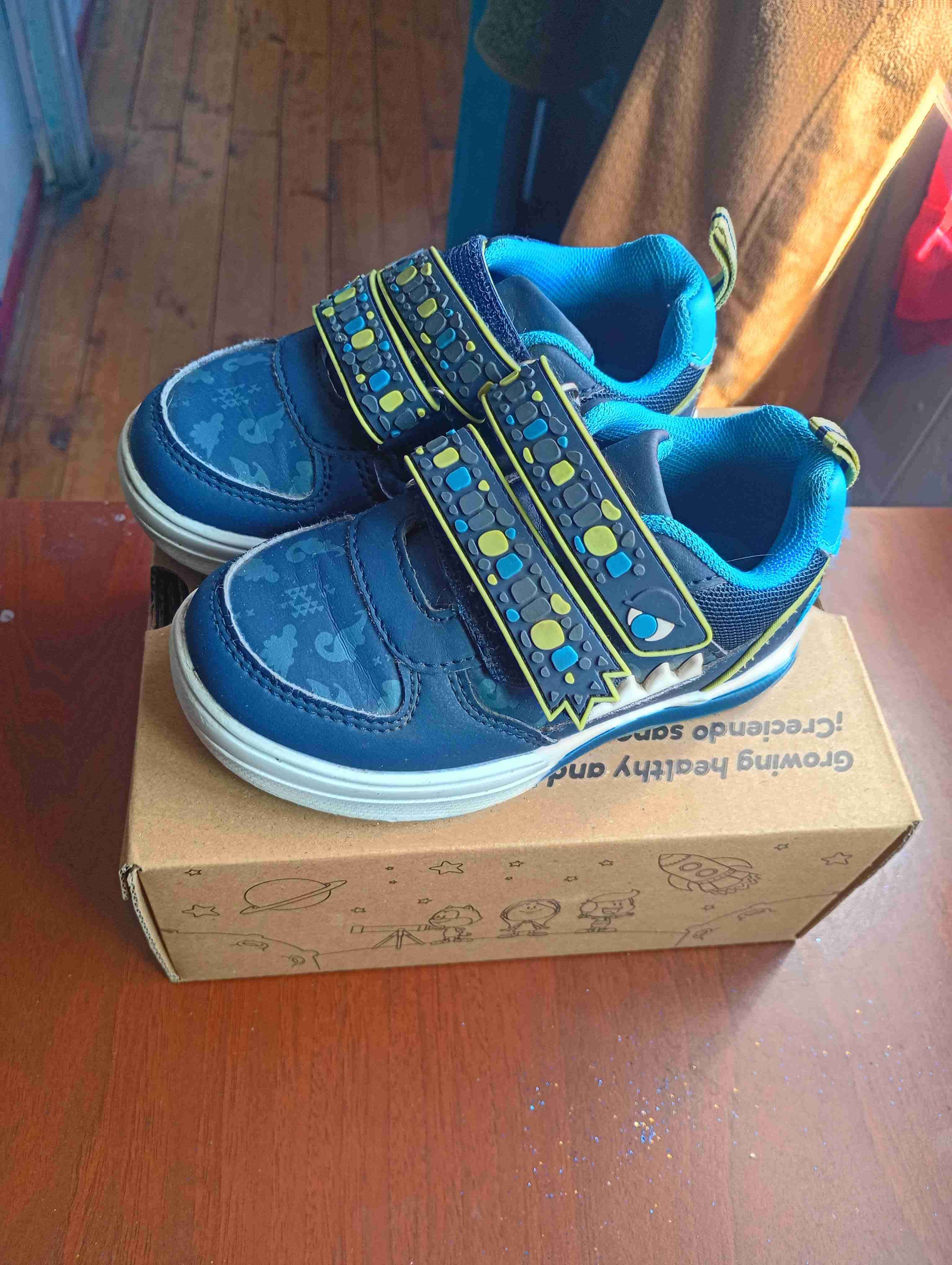 Zapatillas infantiles azules - miniatura 2