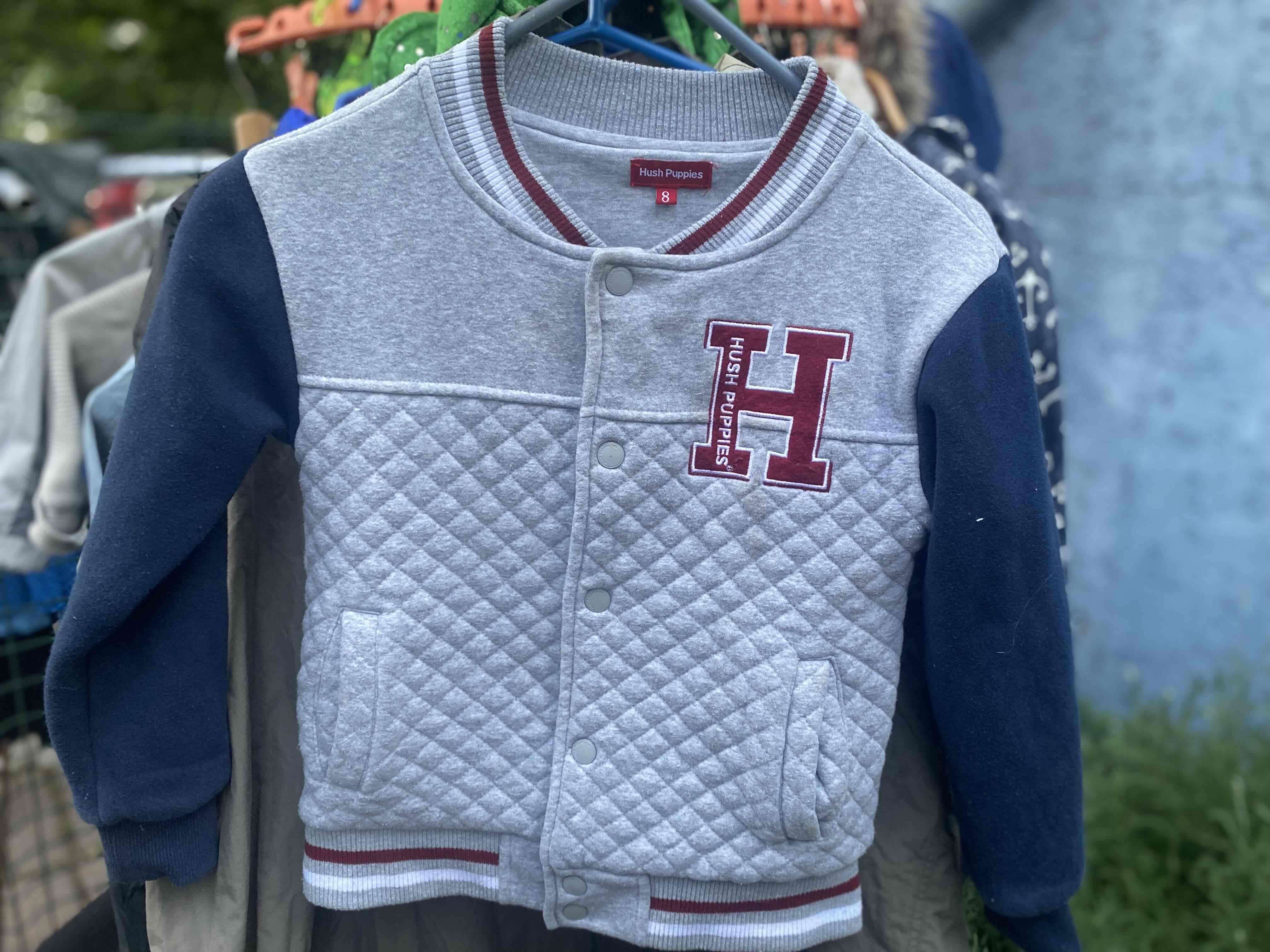 Chaqueta gris Hush Puppies niño