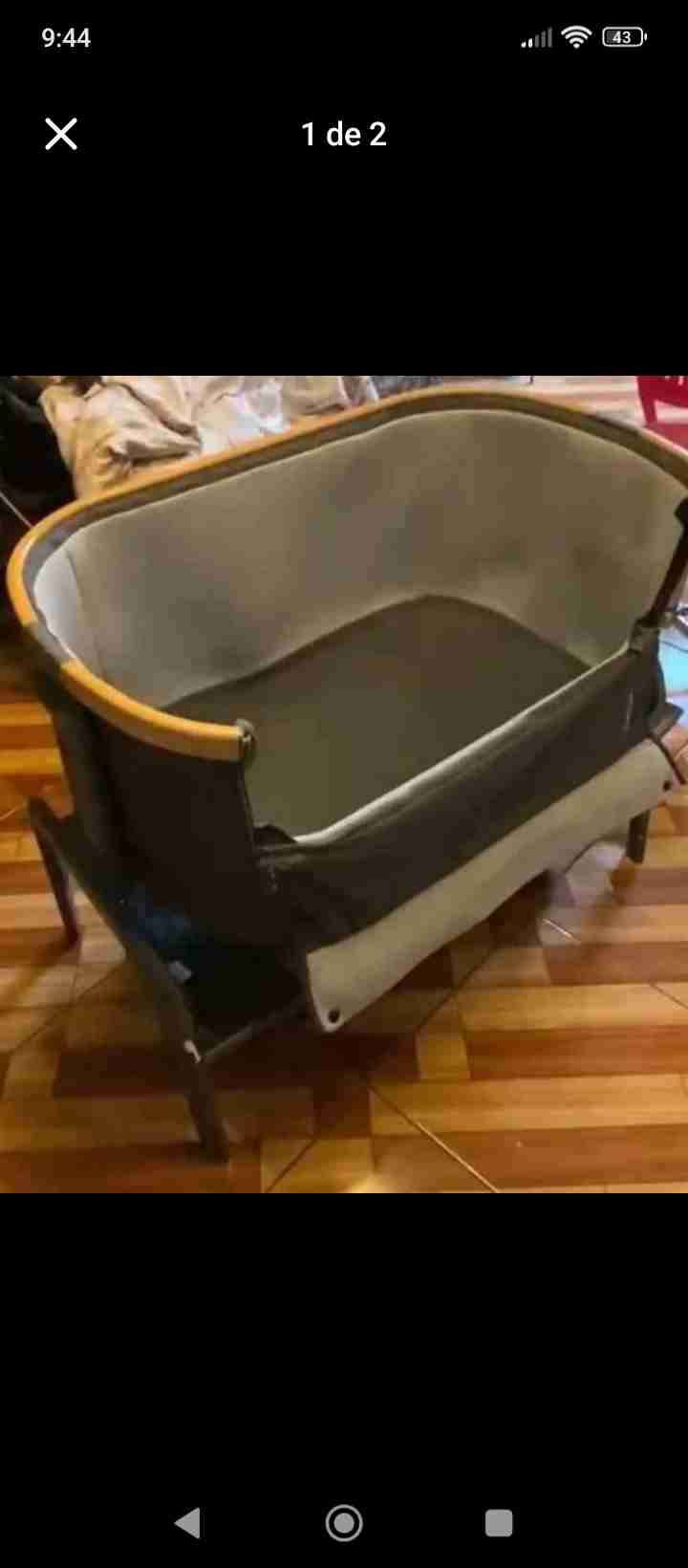 Cuna Colecho Maxi Cosil Gris - miniatura 2