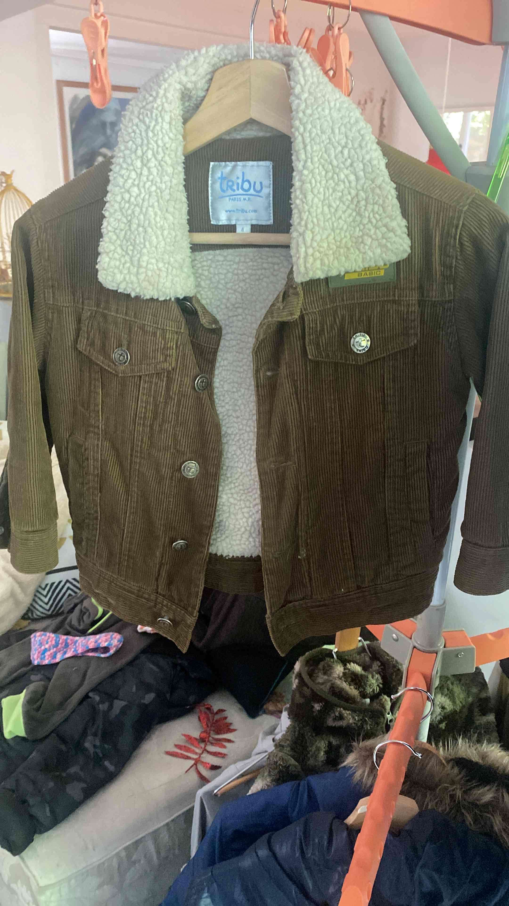 Chaqueta de cotele con forro - miniatura 3