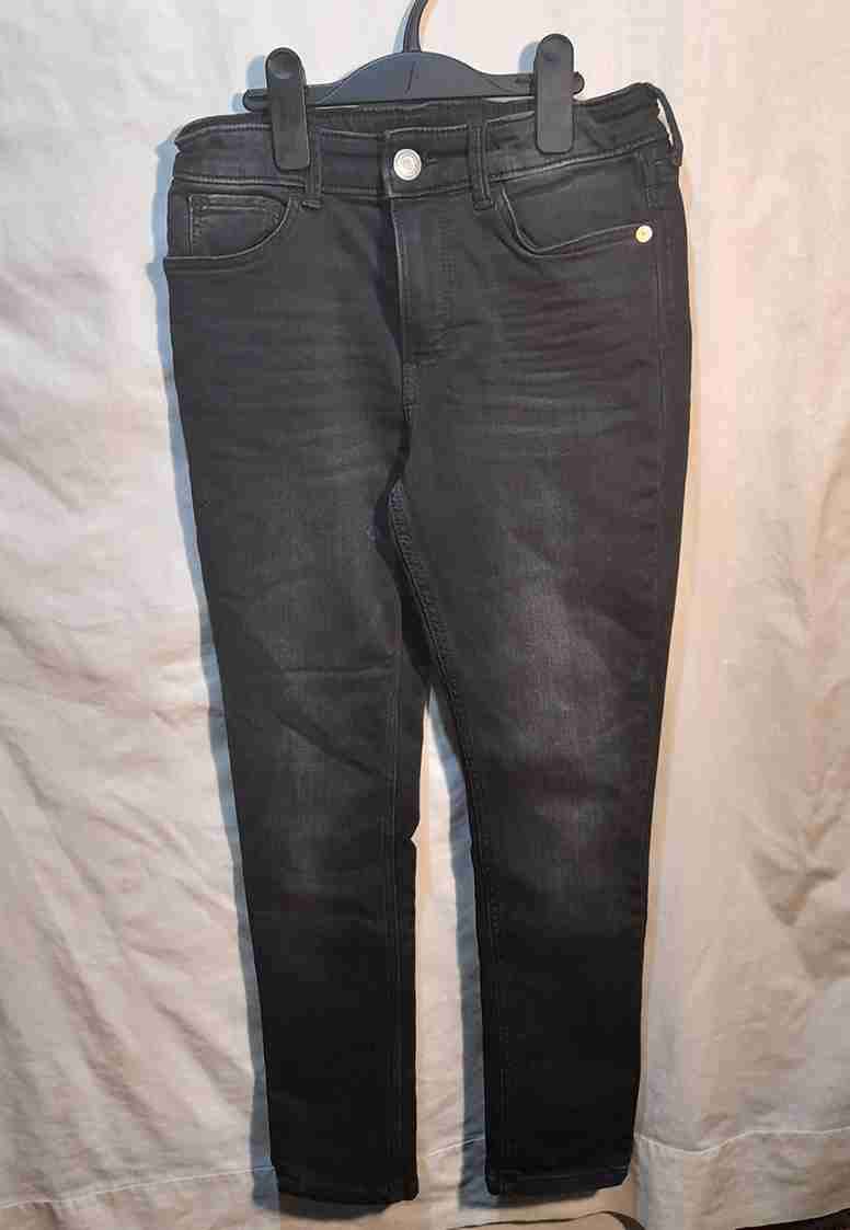 Jeans negro talla 10-11