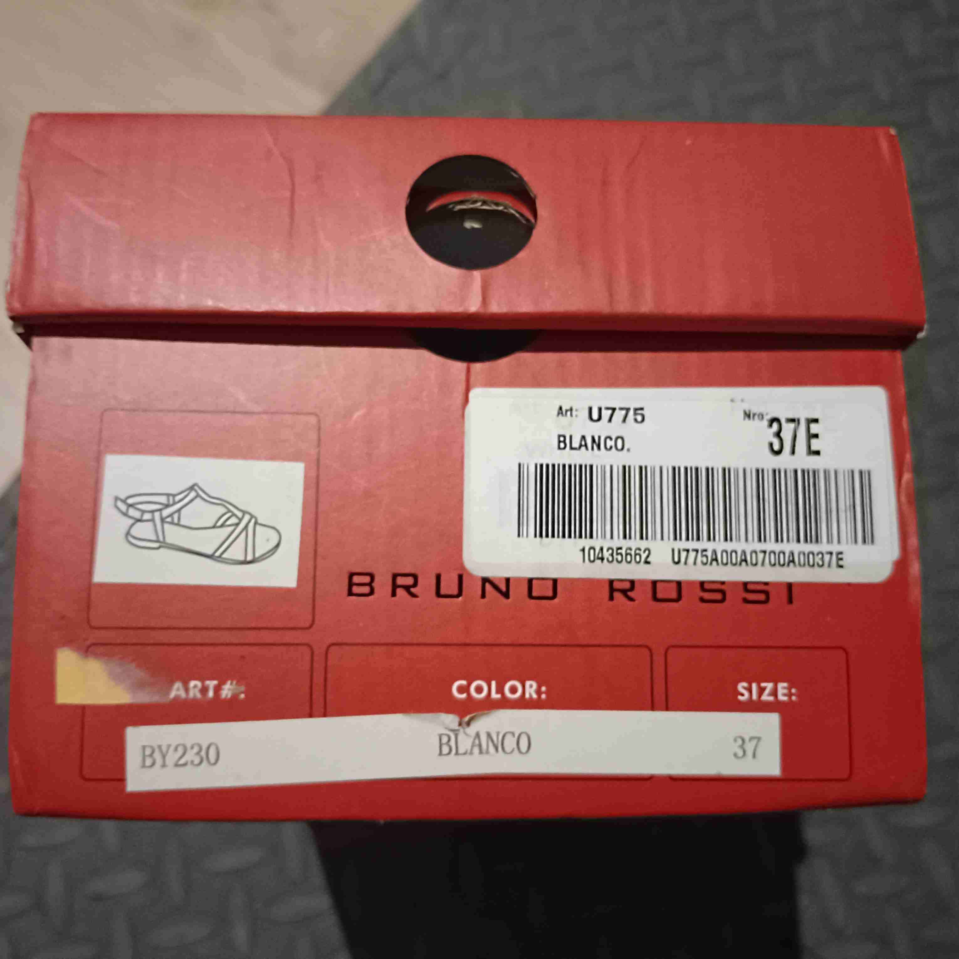 Sandalias blancas Bruno Rossi - miniatura 4