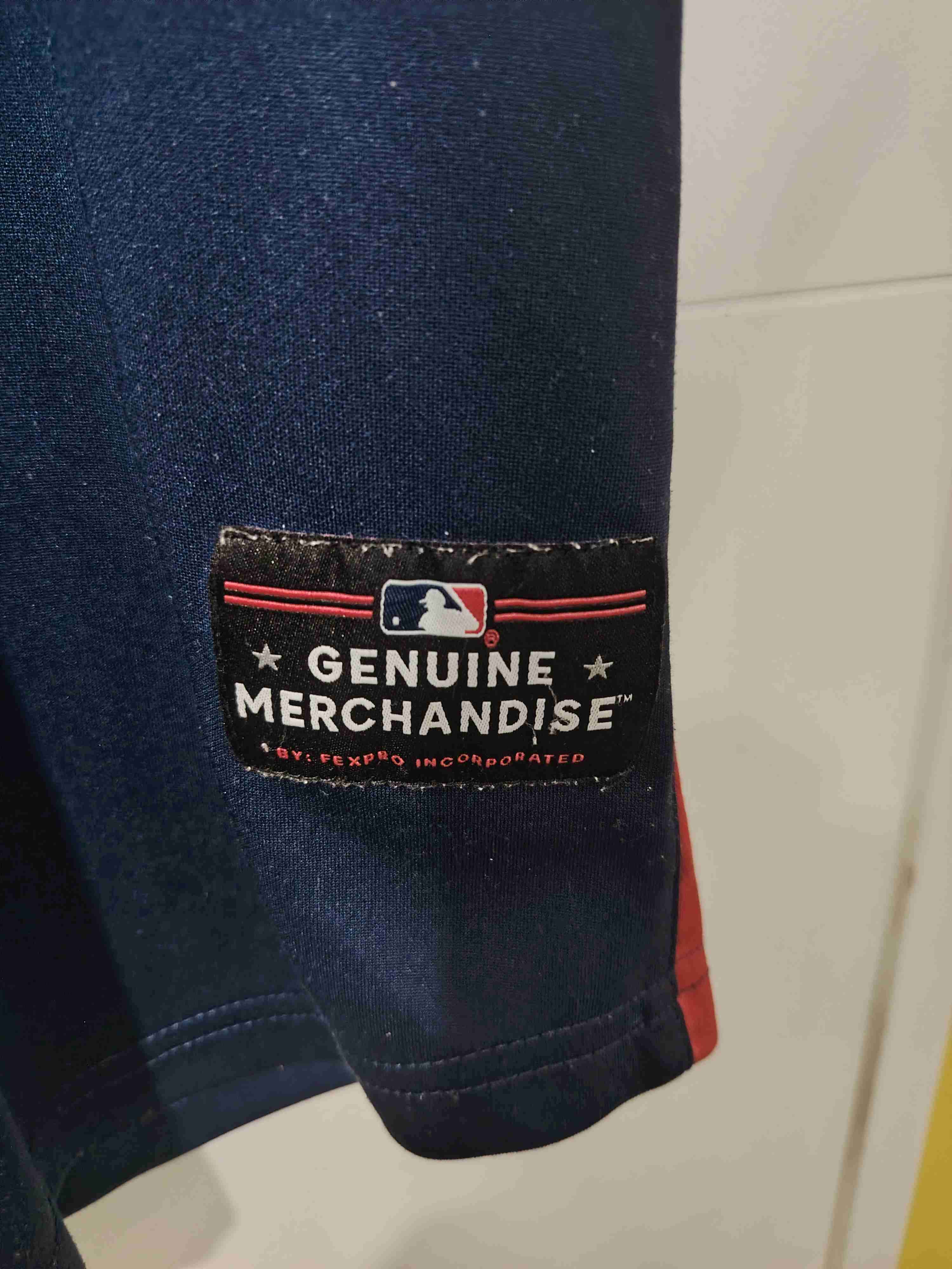 Polera baseball Boston Red Sox azul - miniatura 2