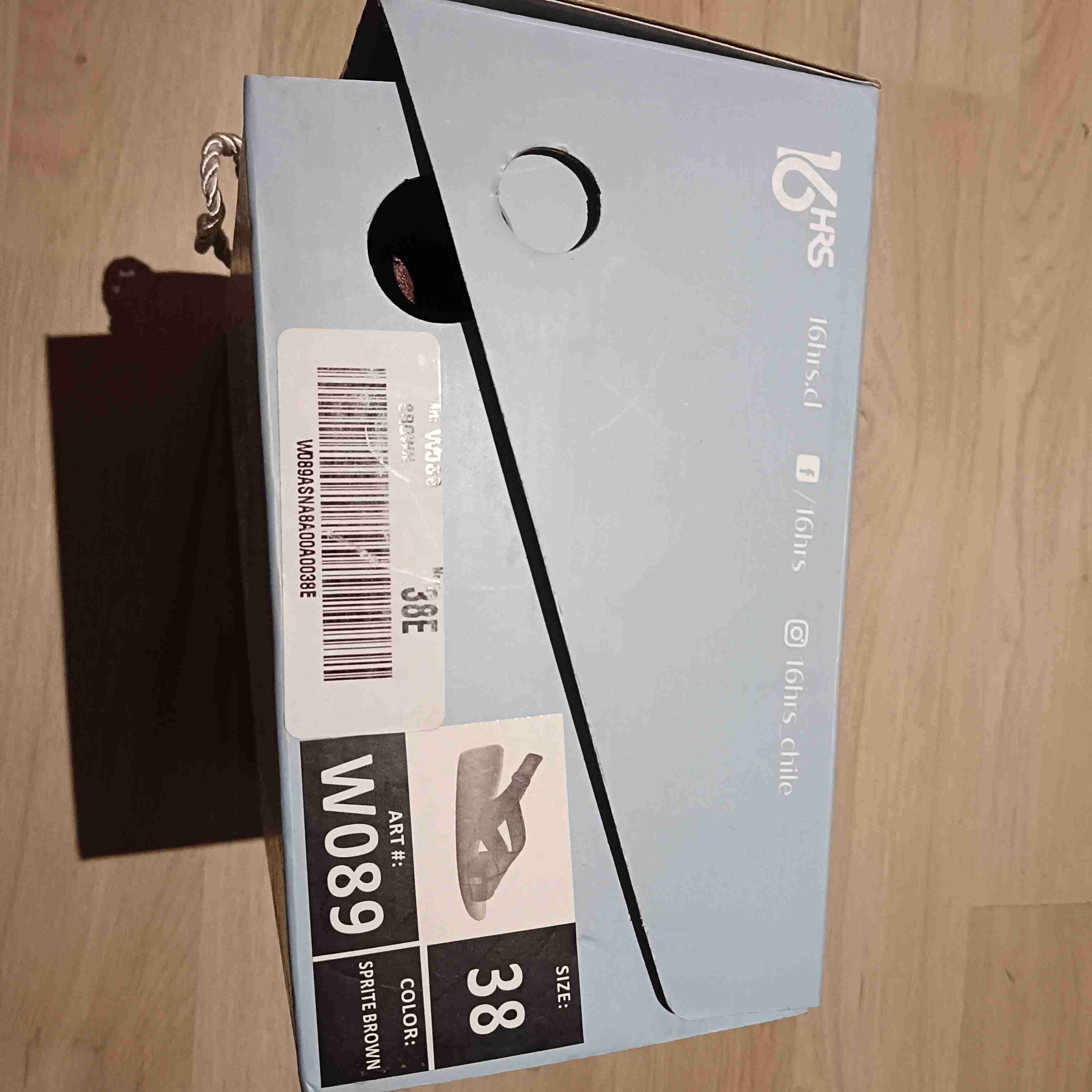 Zapatillas 16 HRS marrones talla 38