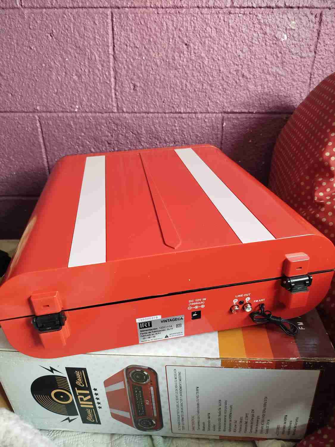 Tocadiscos Bluetooth IRT Vintageca - miniatura 4