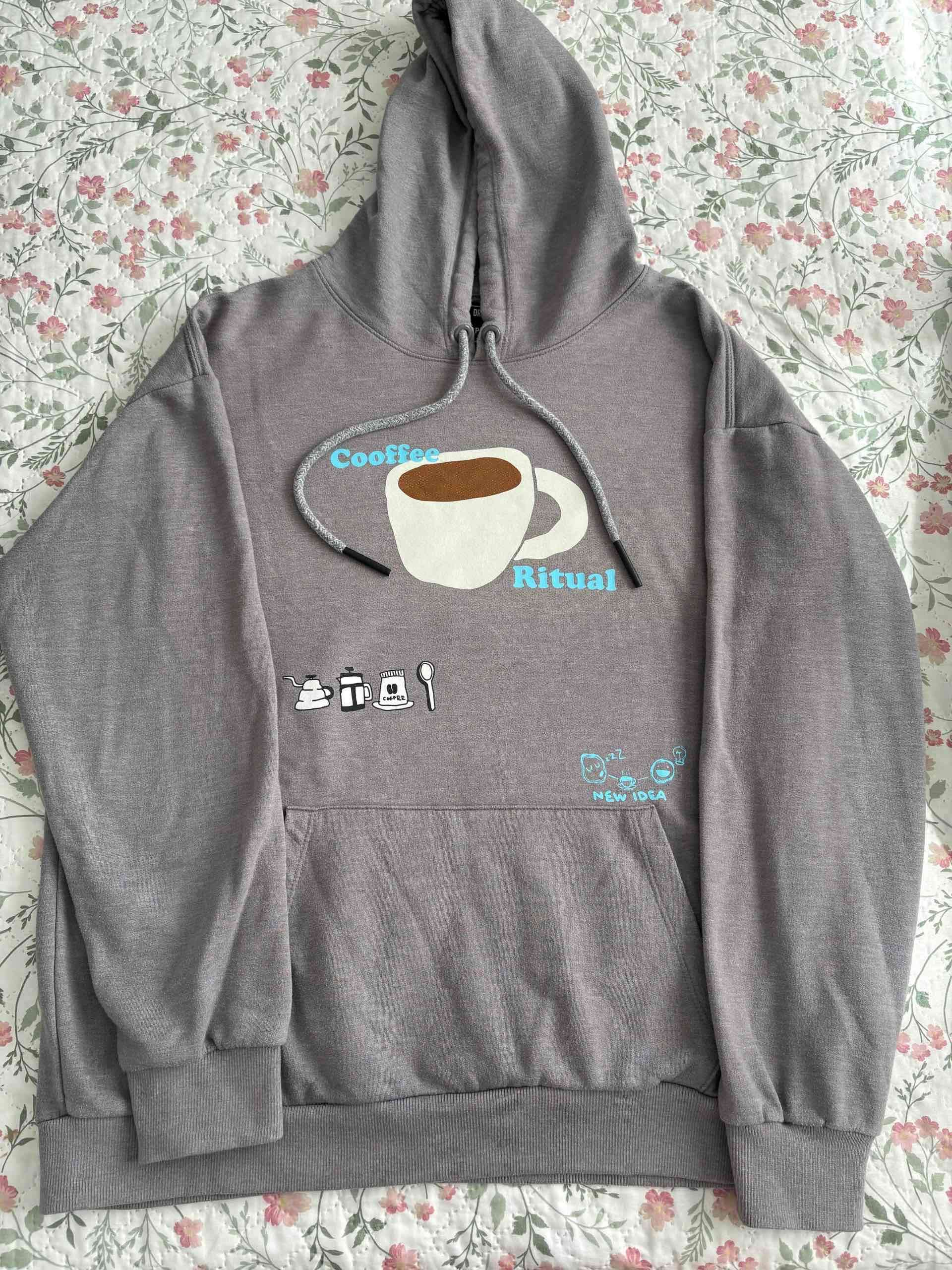 Polerón gris Coffee Ritual