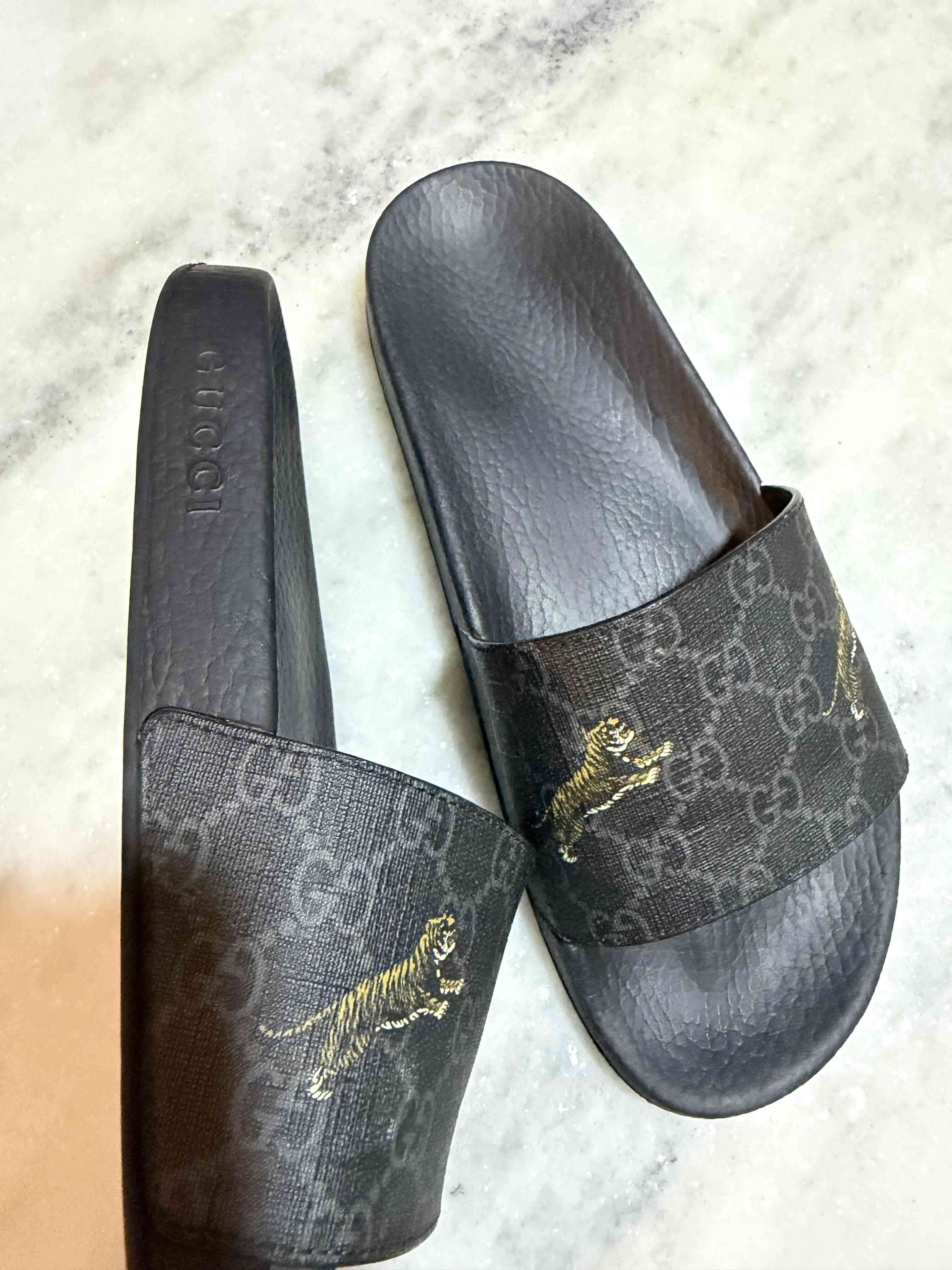 Sandalias negras Gucci - miniatura 2