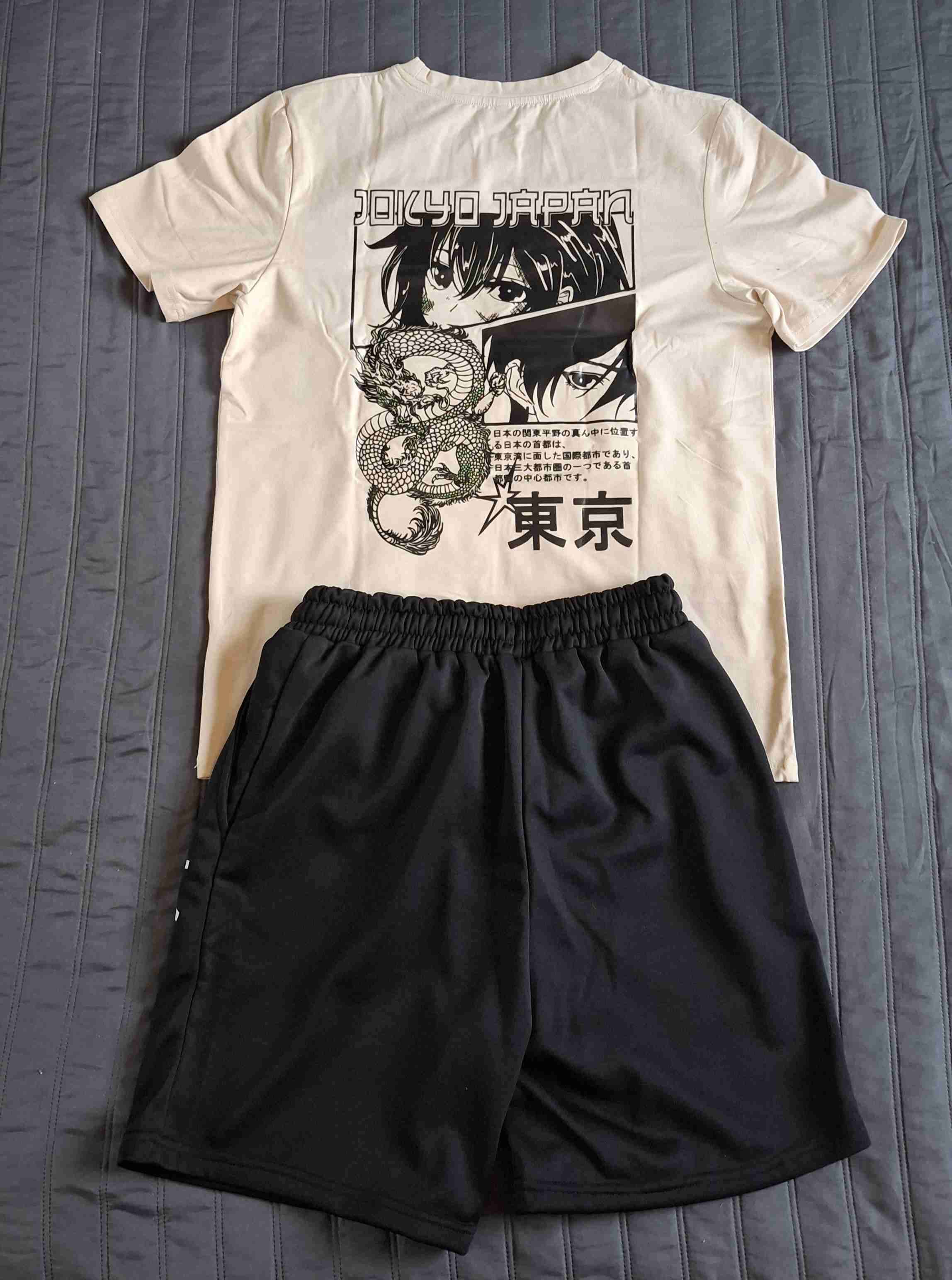 CONJUNTO POLERA MANGA CORTA Y SHORT TOKYO