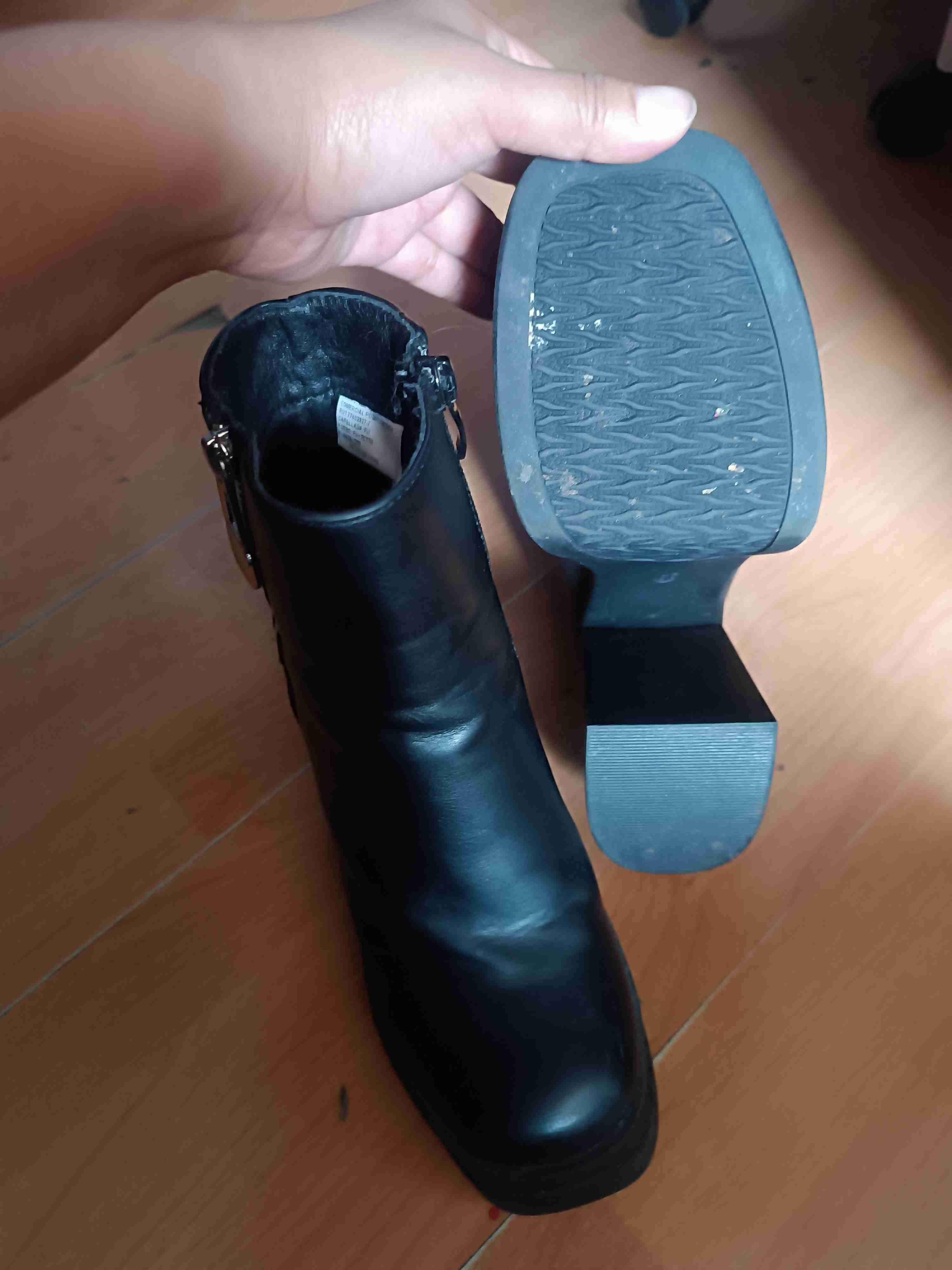 Botines negros de plataforma - miniatura 4