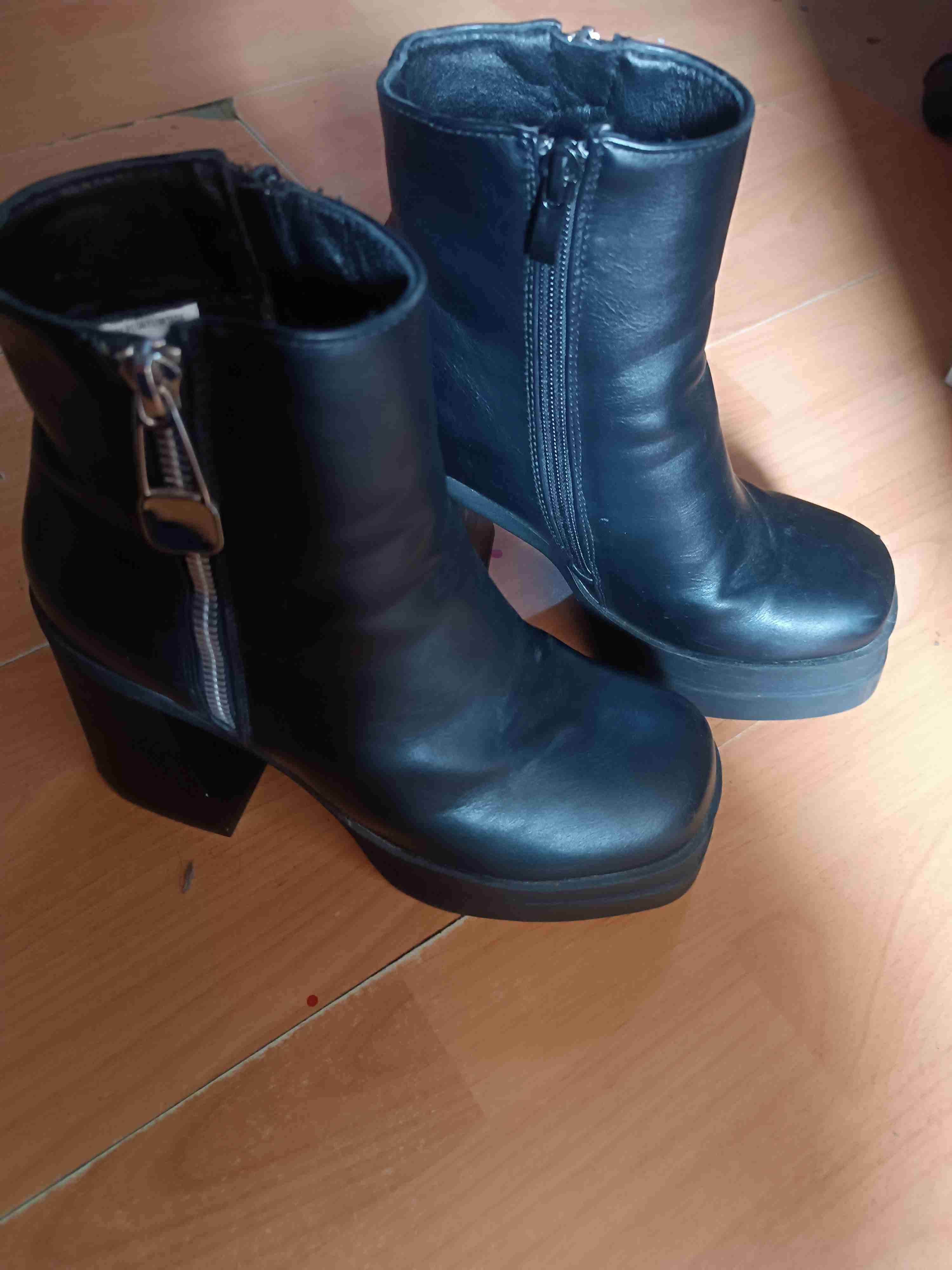 Botines negros de plataforma - miniatura 5