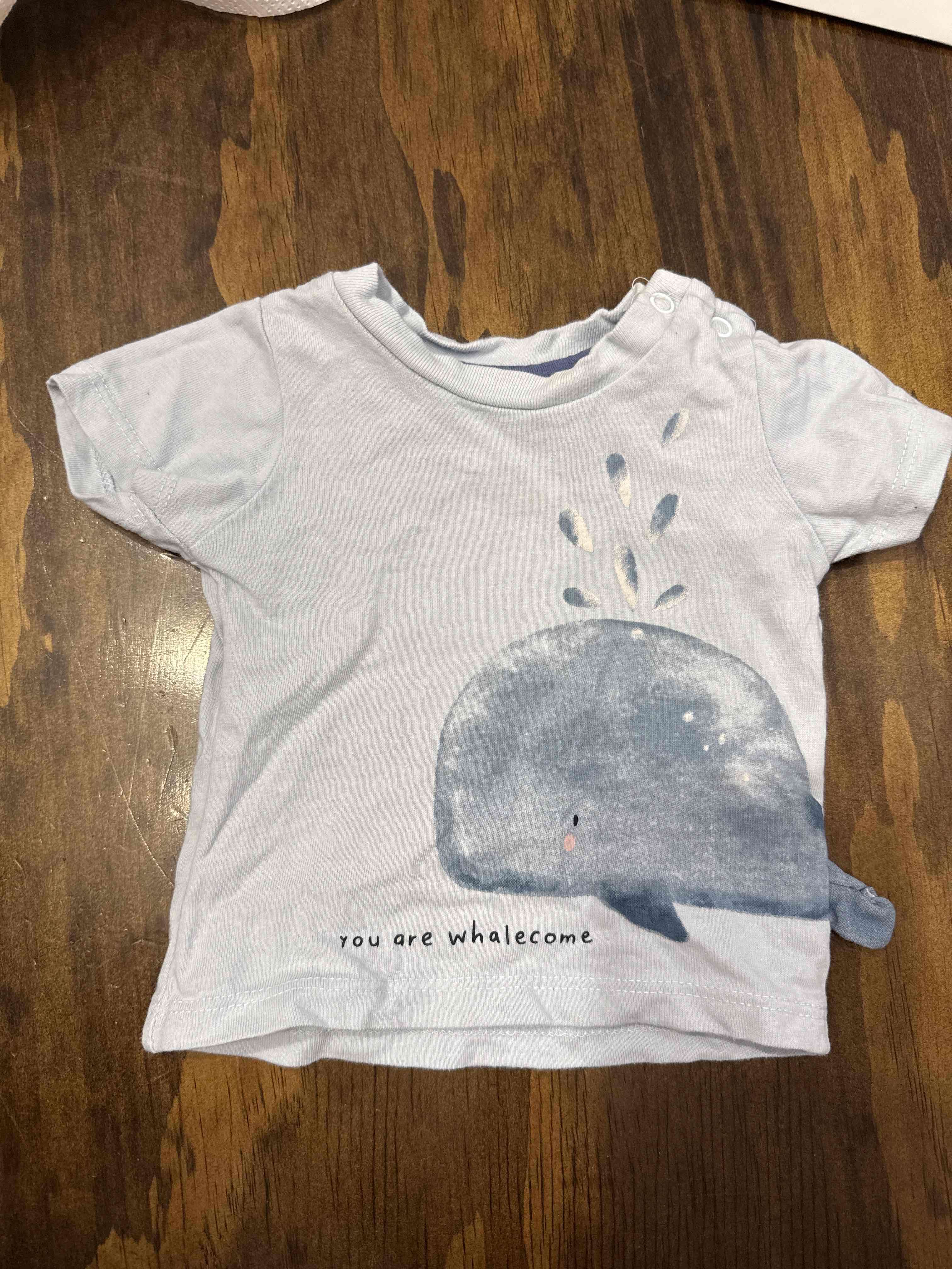 Conjunto infantil ballena celeste - miniatura 3