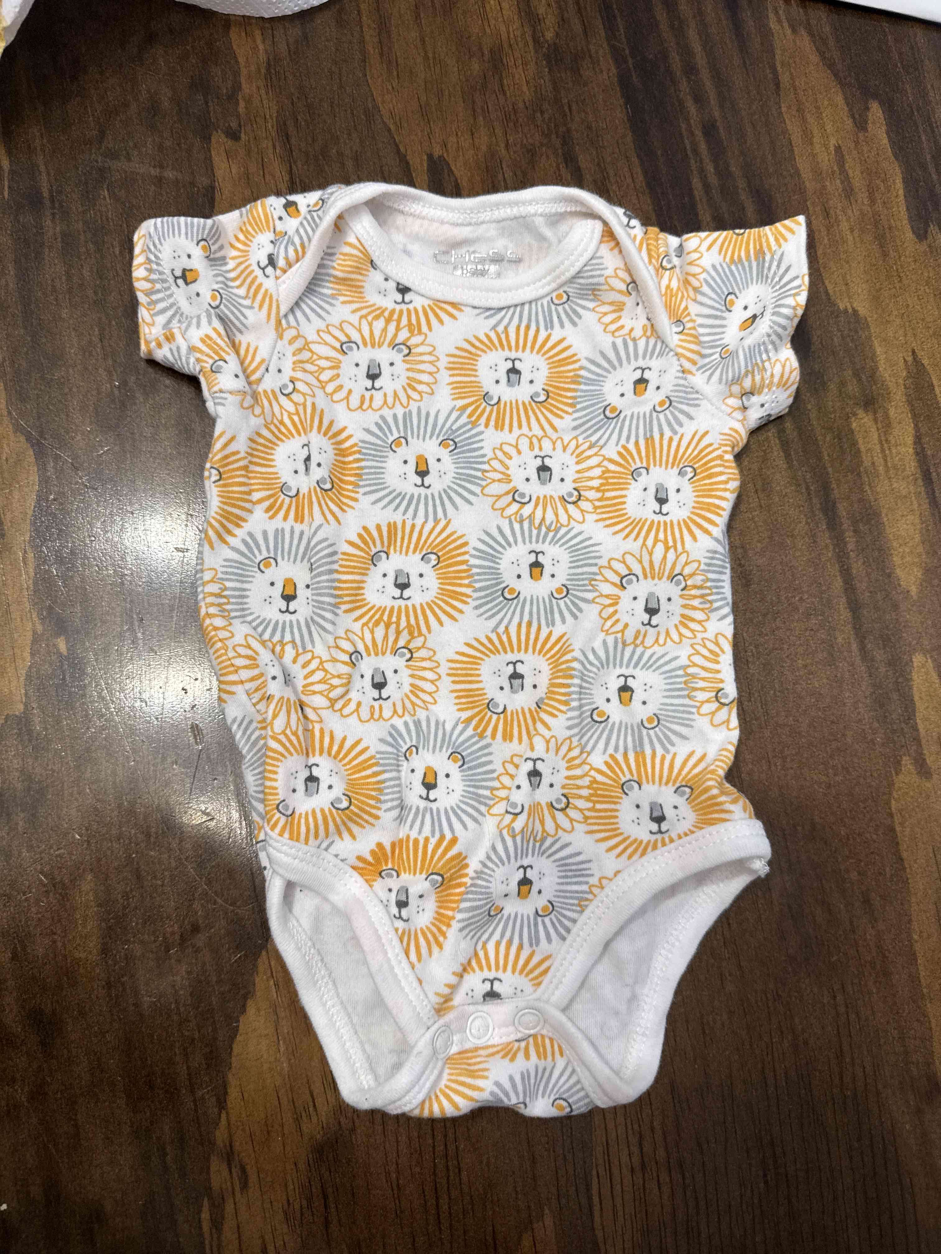 Body de bebé con estampado de leones