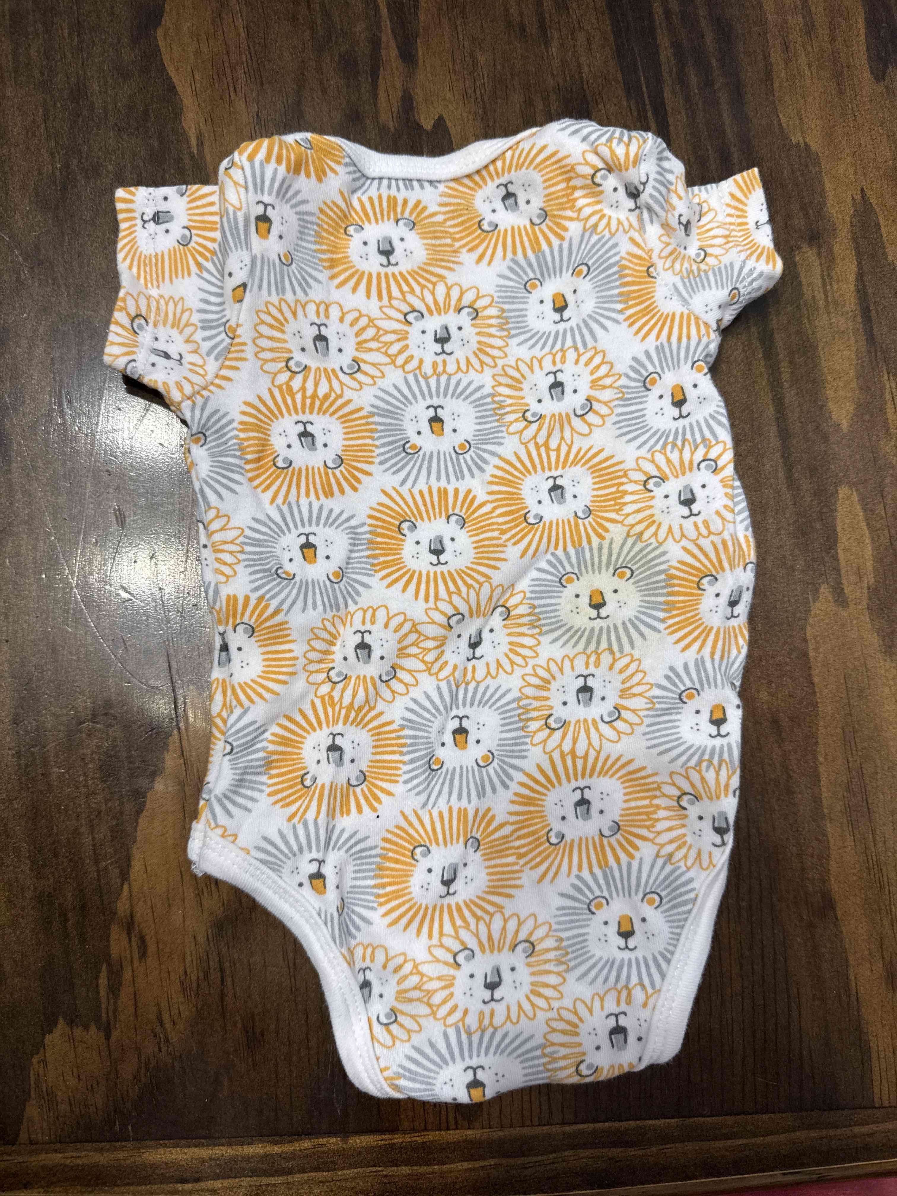 Body de bebé con estampado de leones - miniatura 2