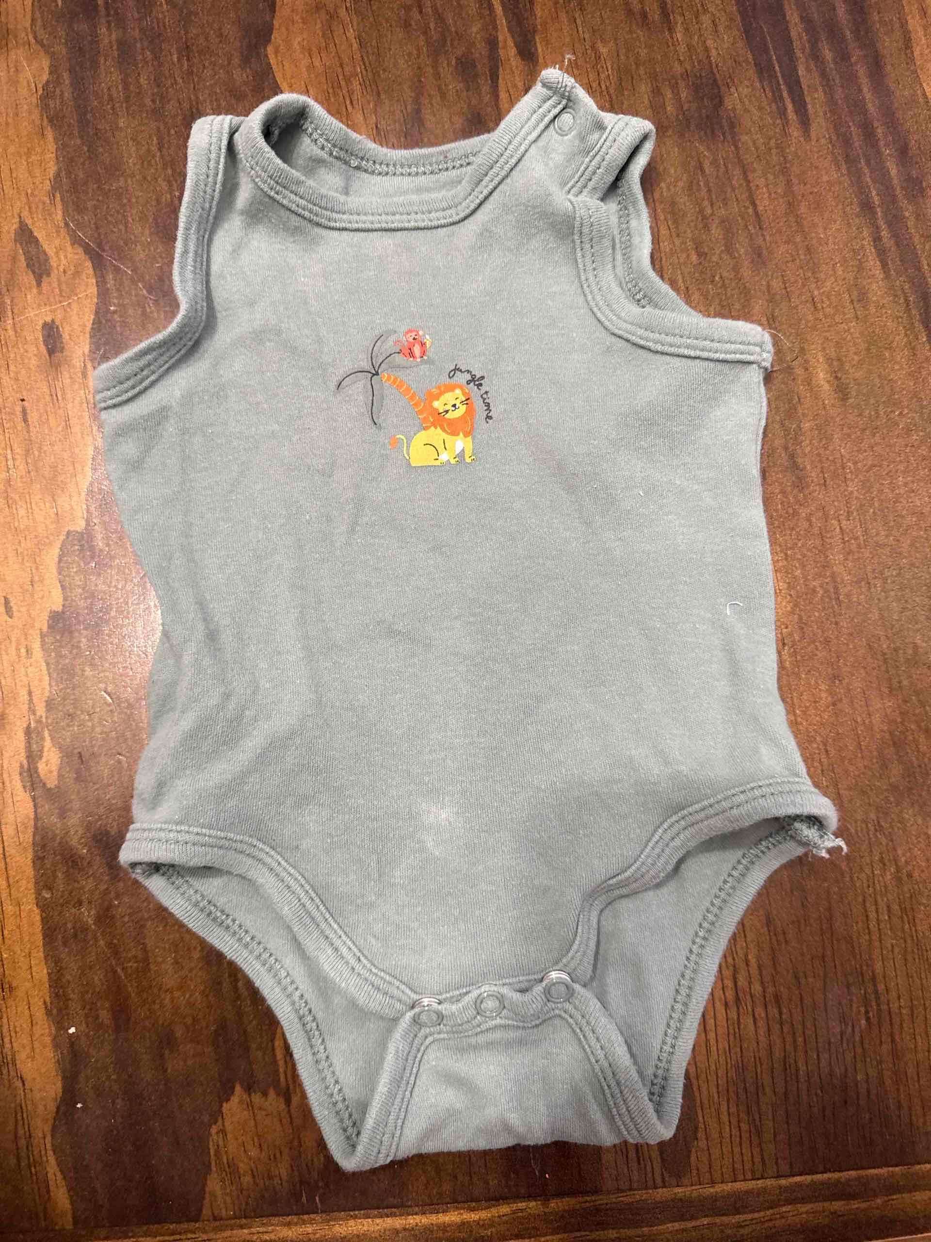 Body bebé verde león