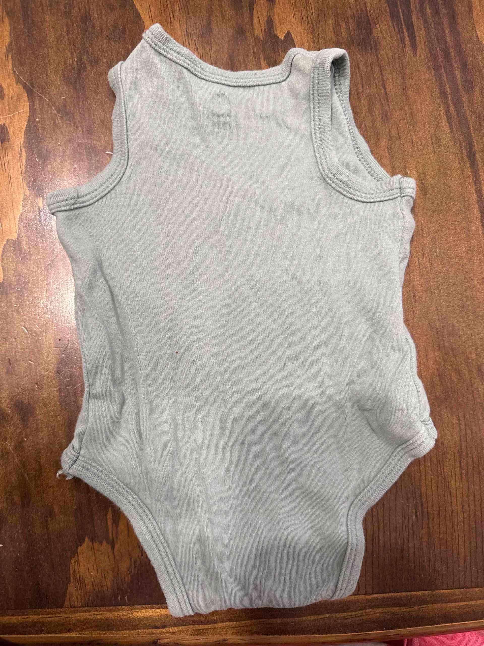 Body bebé verde león - miniatura 2