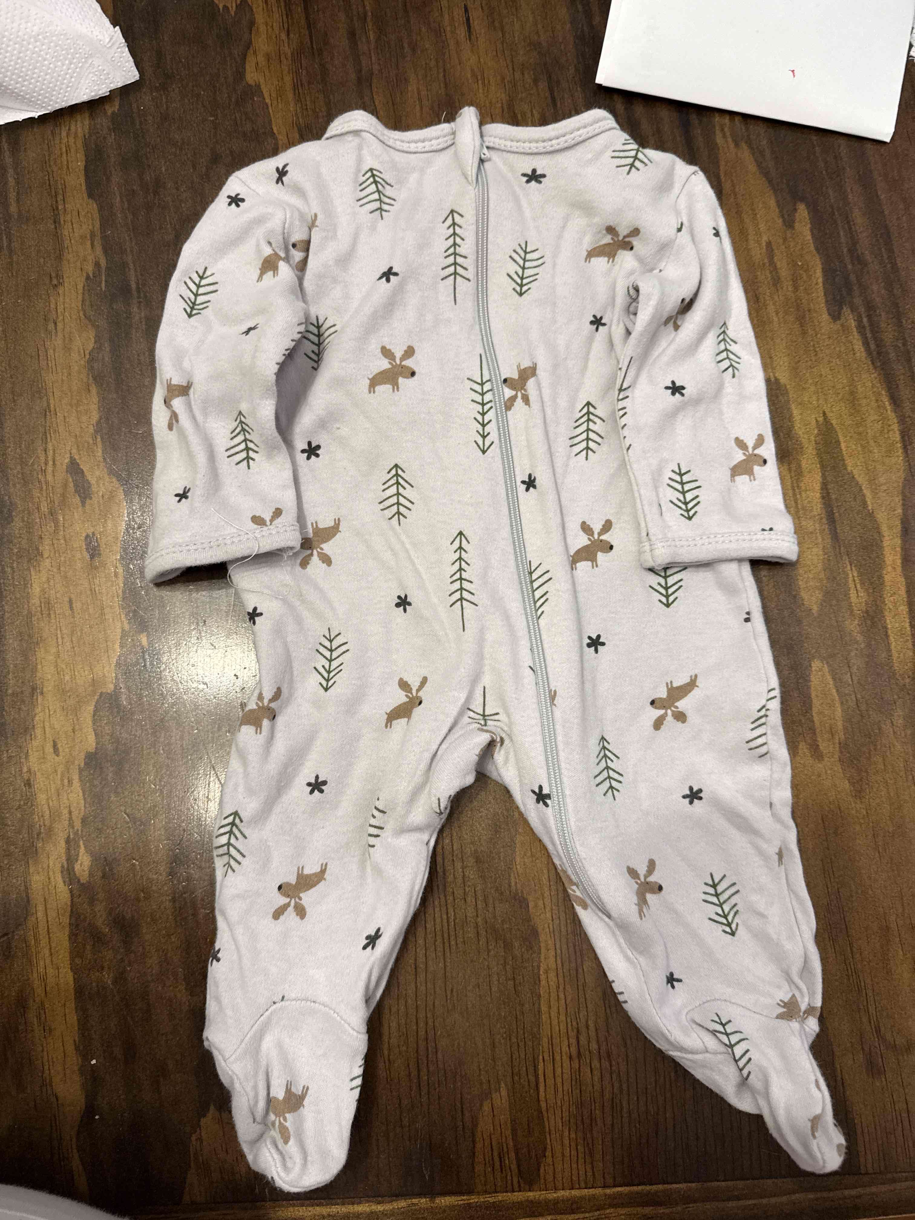 Pijama bebé estampado animalitos