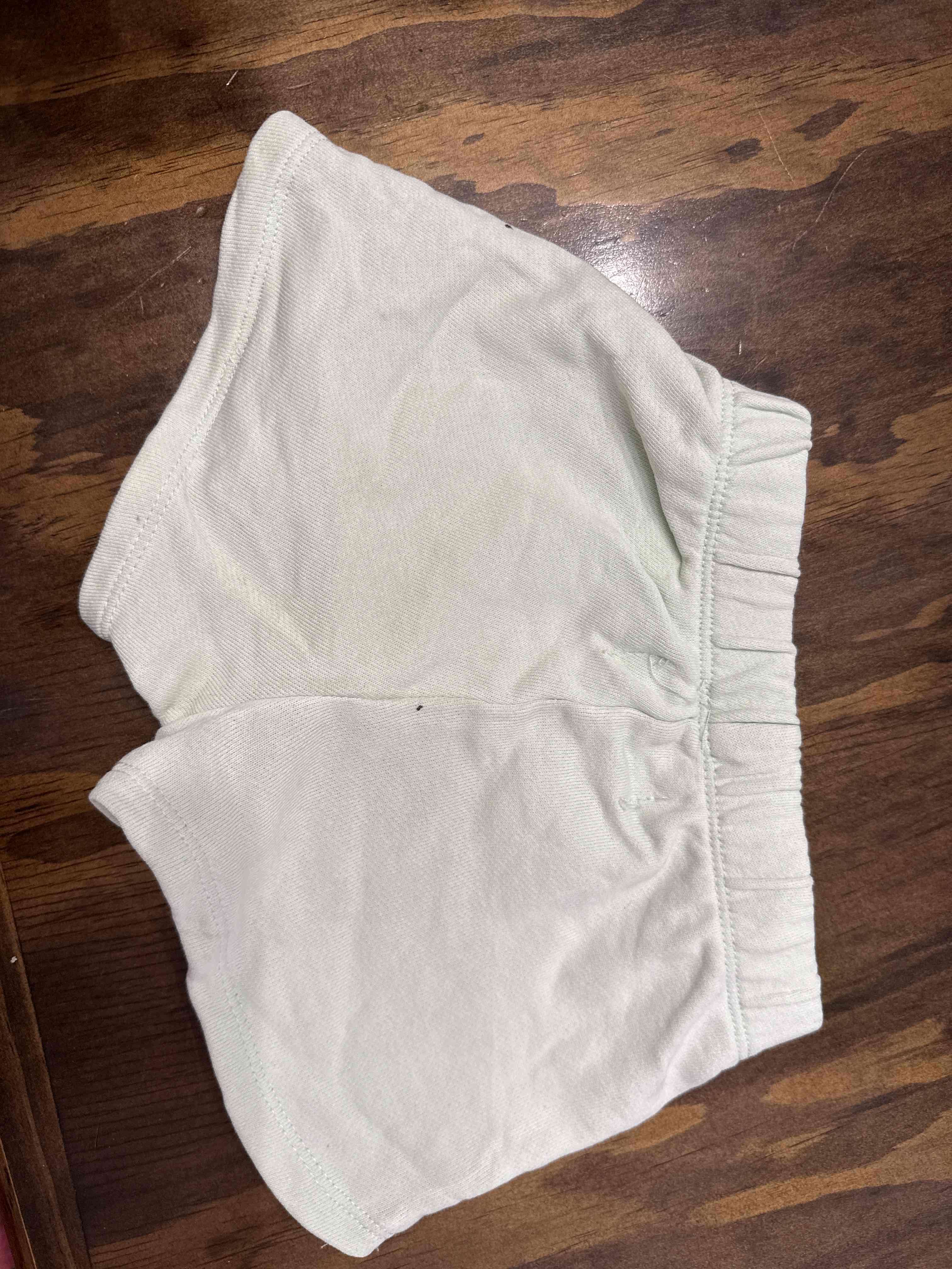 Shorts beige ajustables de algodón - miniatura 2